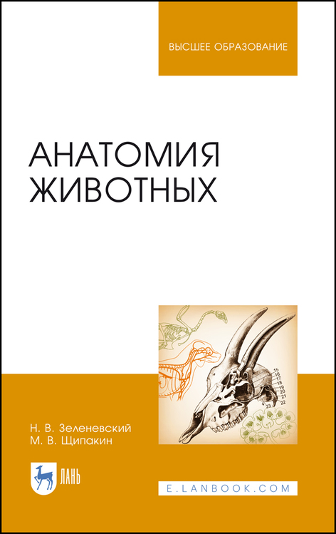 Обложка книги «Анатомия животных»