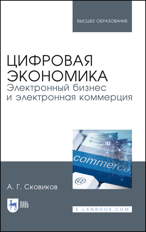Обложка книги «Цифровая экономика. Электронный бизнес и электронная коммерция»