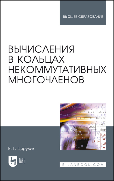 Обложка книги «Вычисления в кольцах некоммутативных многочленов»