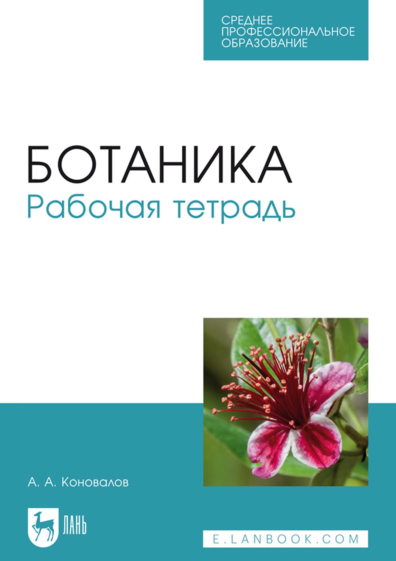 Обложка книги «Ботаника. Рабочая тетрадь. Учебное пособие для СПО»