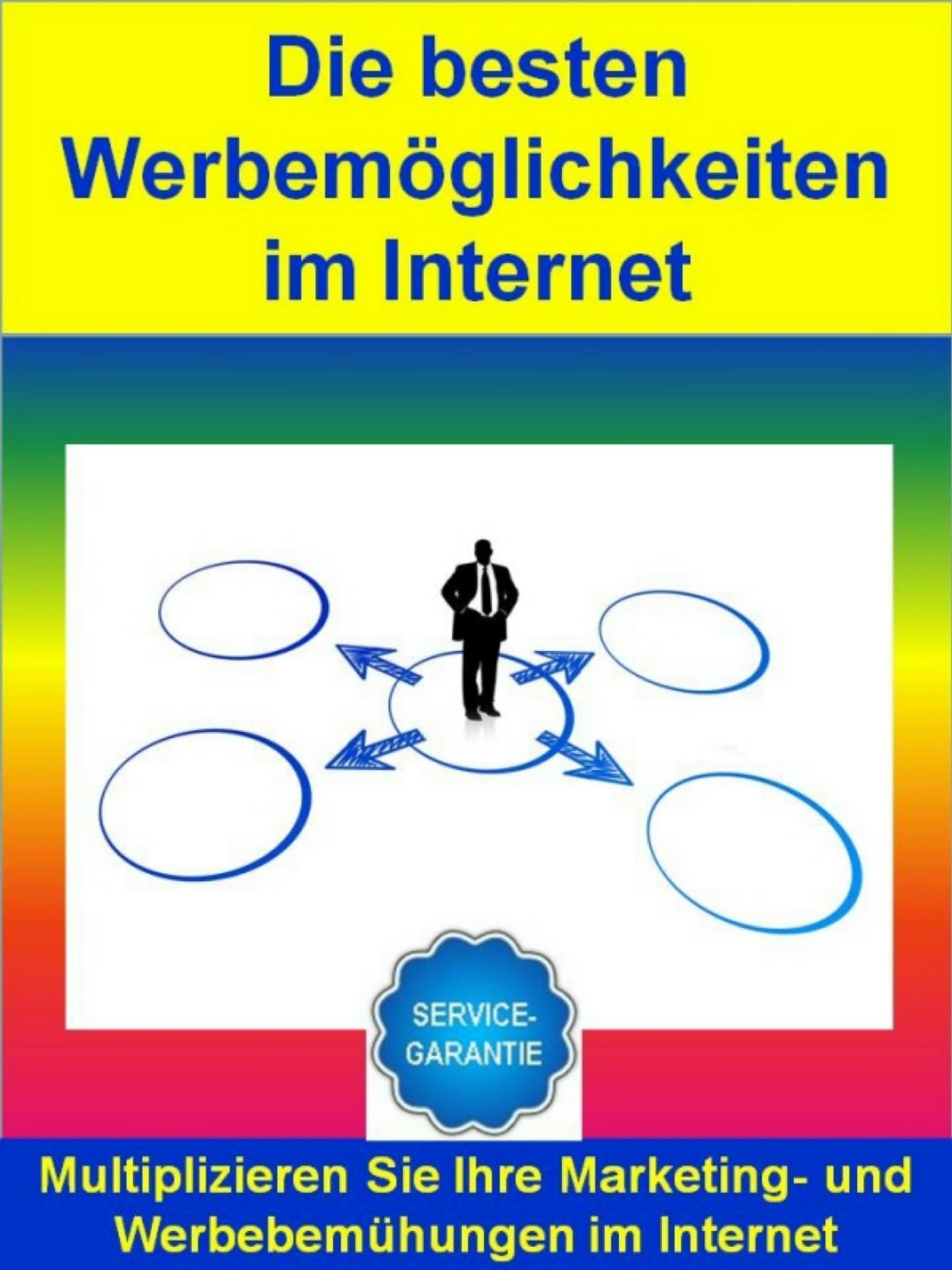 Обложка книги «Die besten Werbemöglichkeiten im Internet»