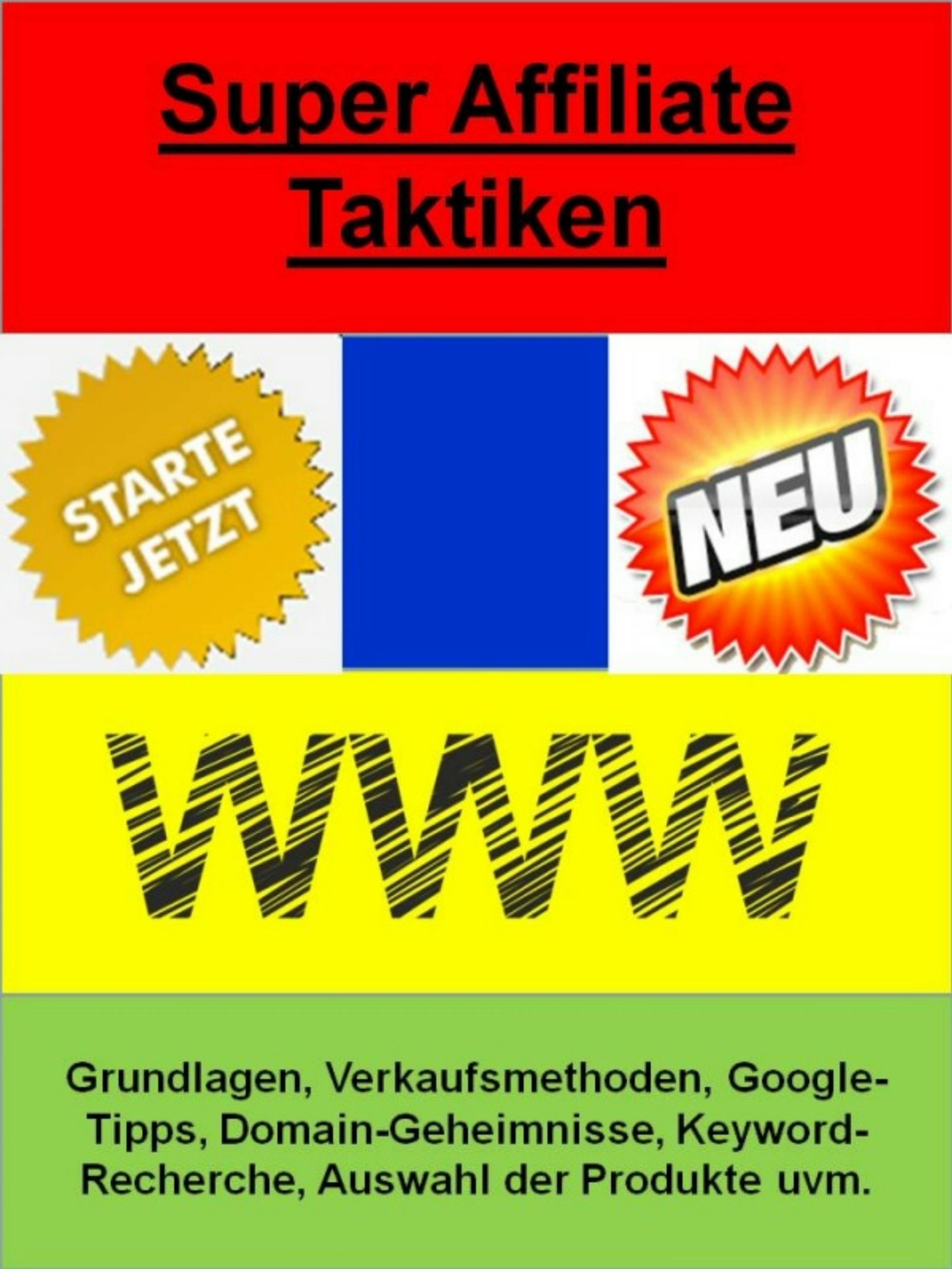Обложка книги «Super Affiliate Taktiken»
