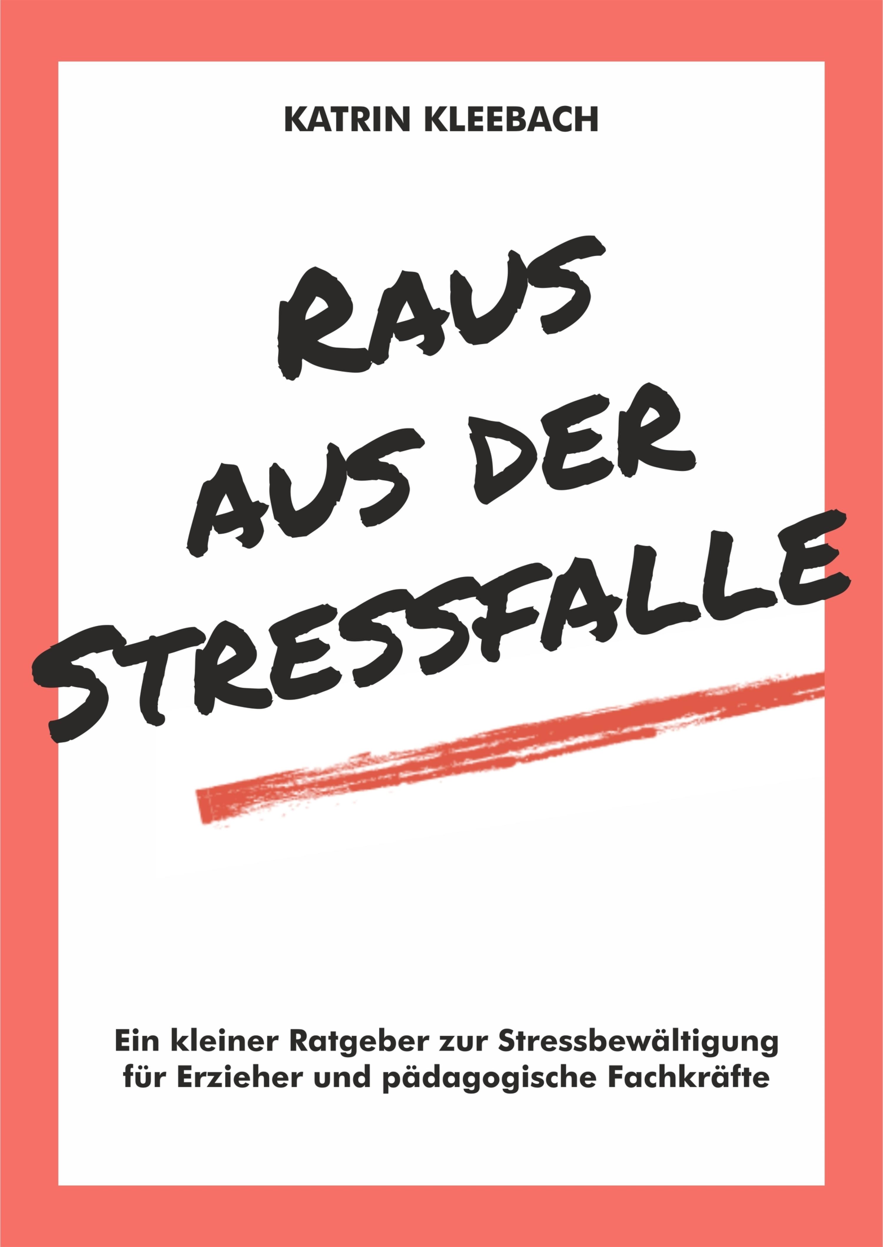 Обложка книги «Raus aus der Stressfalle»