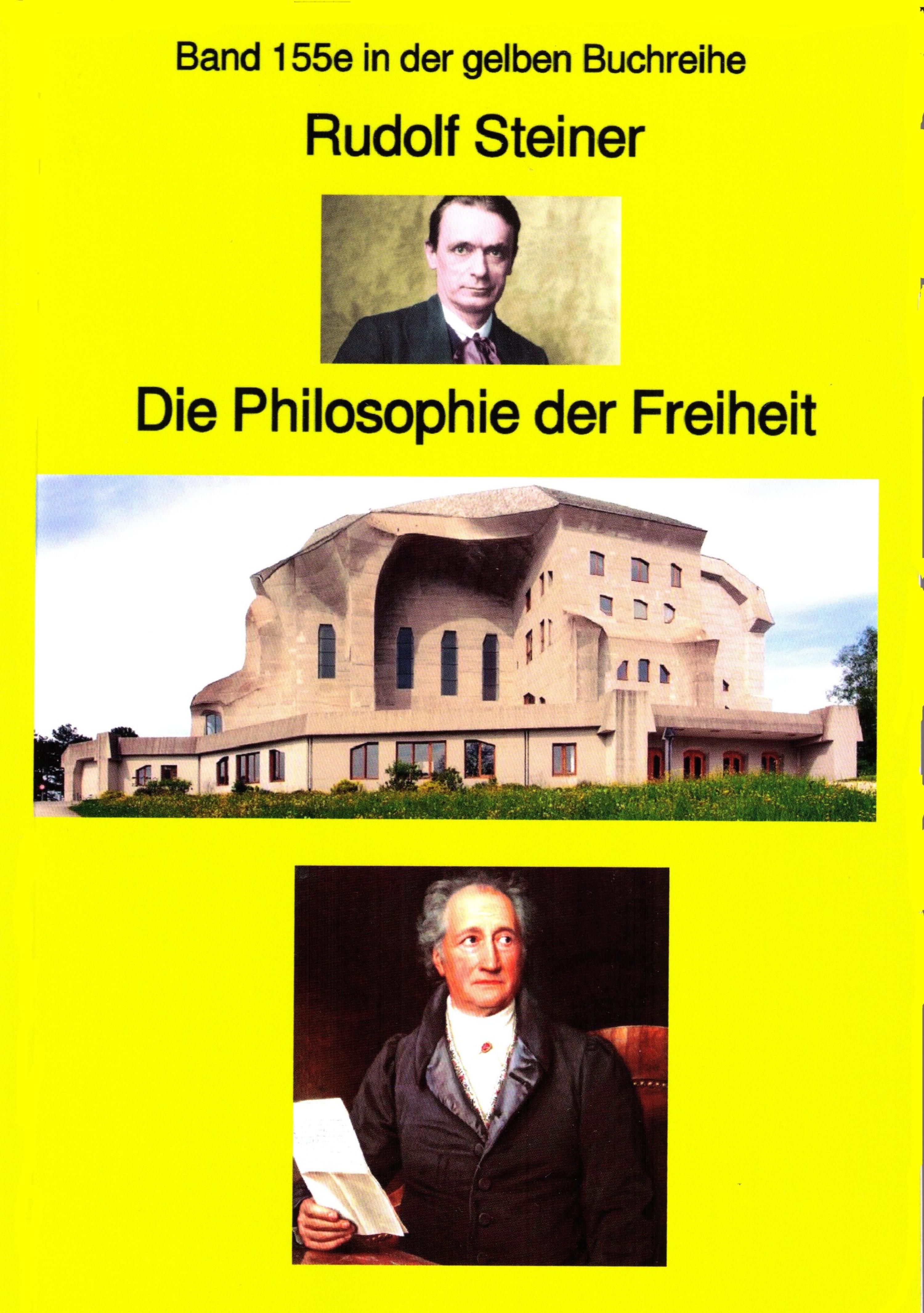 Обложка книги «Rudolf Steiner: Die Philosophie der Freiheit»