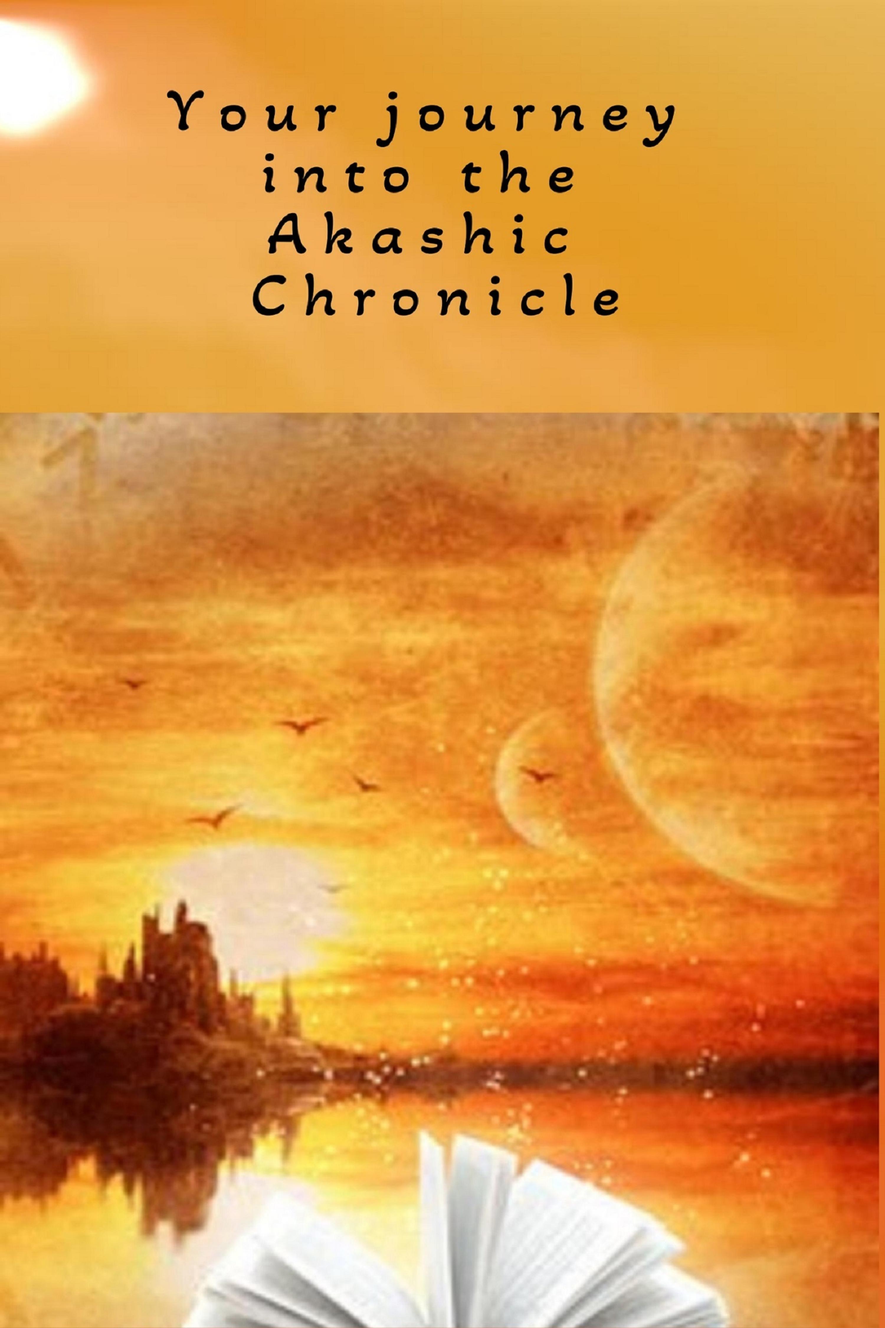 Обложка книги «Deine Reise in die Akasha Chronik»