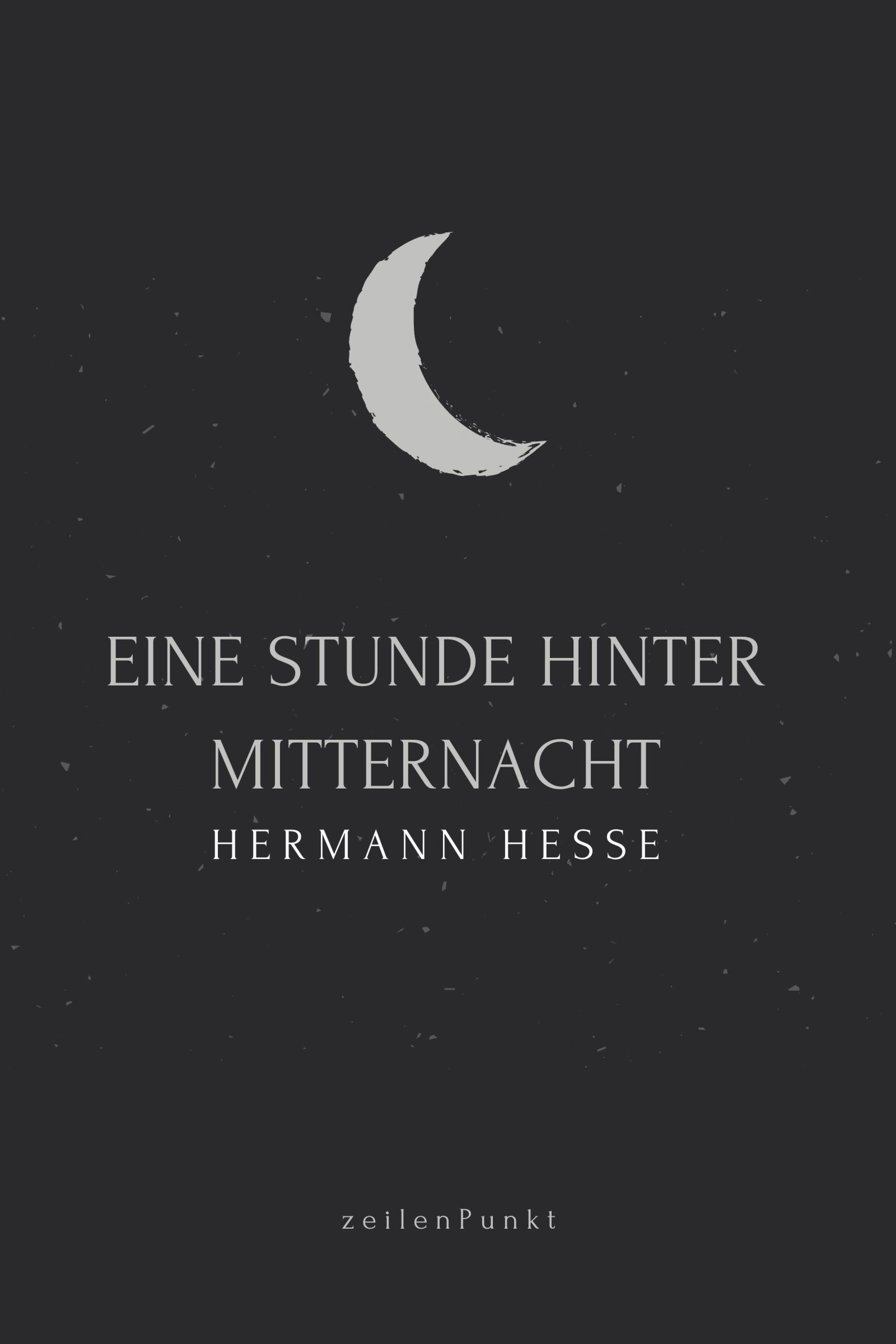 Обложка книги «Eine Stunde hinter Mitternacht»