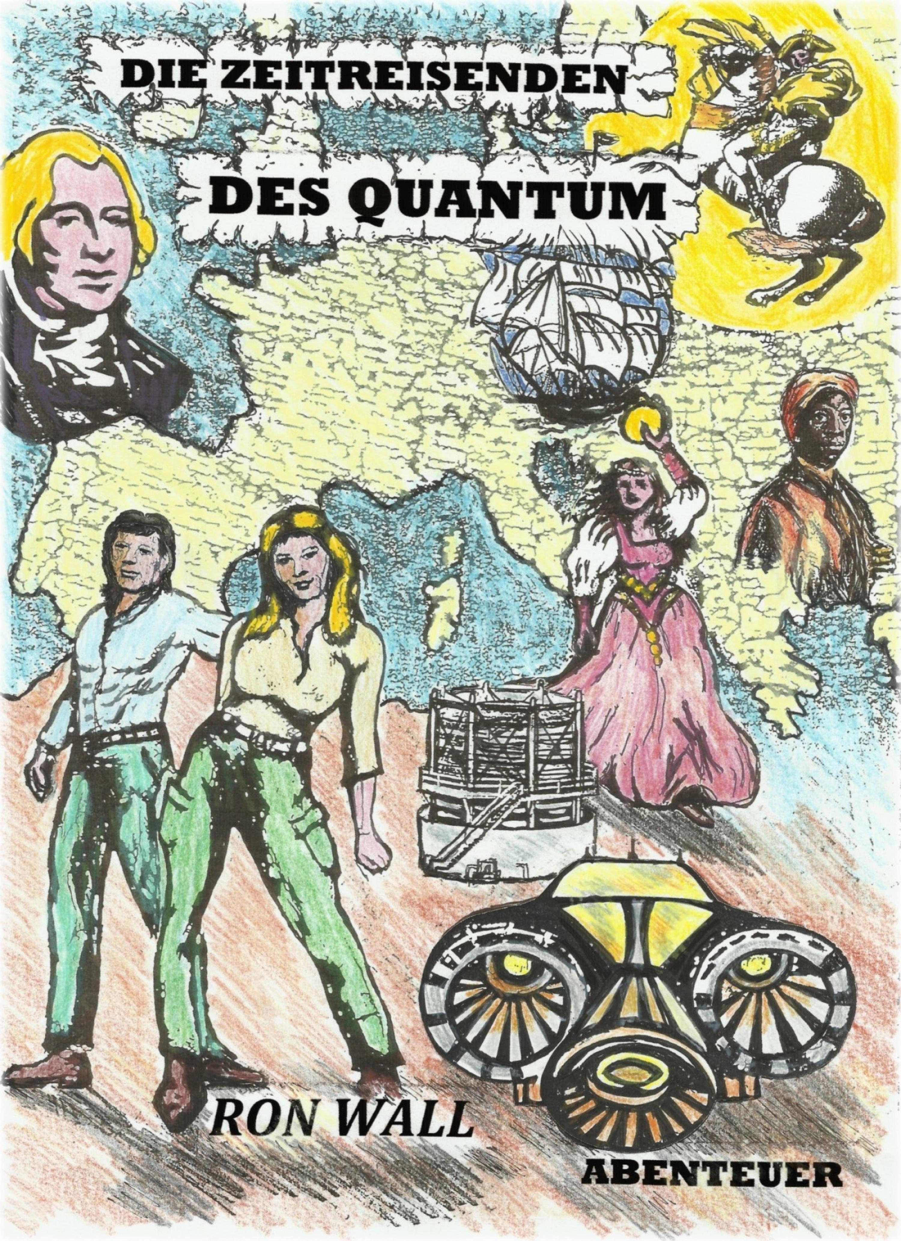 Обложка книги «Die Zeitreisenden des Quantum»