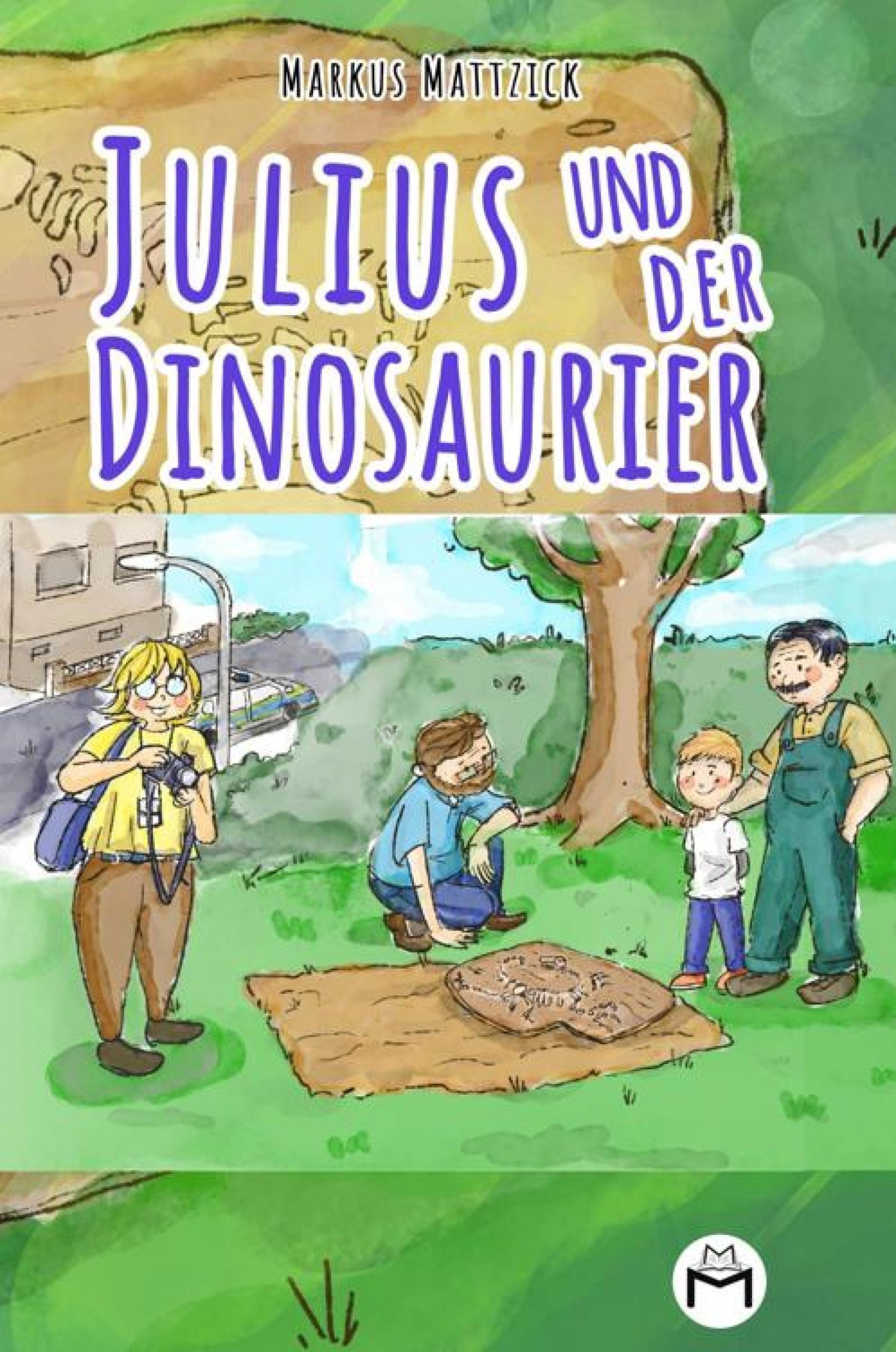 Обложка книги «Julius und der Dinosaurier»