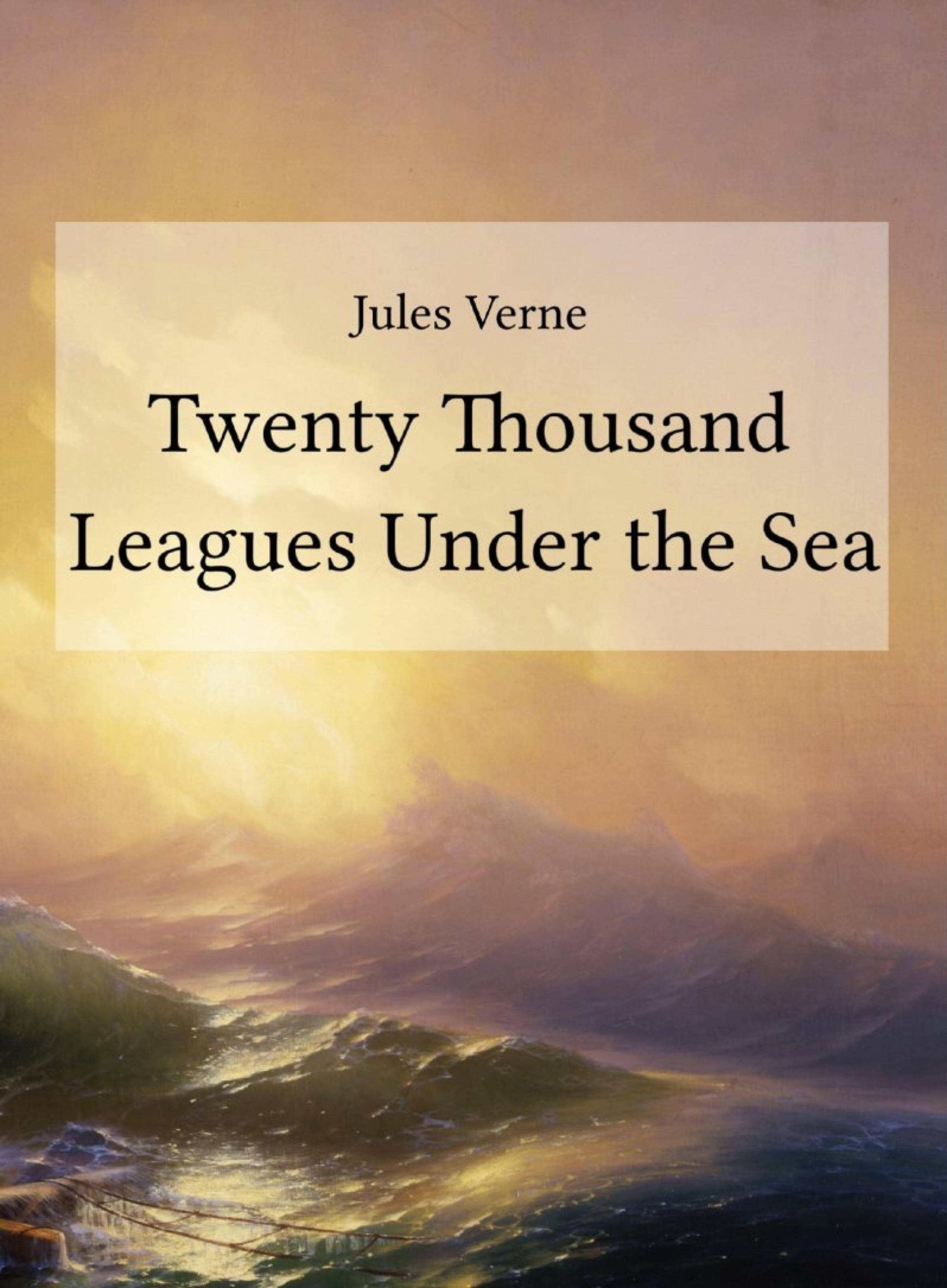 Обложка книги «Twenty Thousand Leagues Under the Sea»