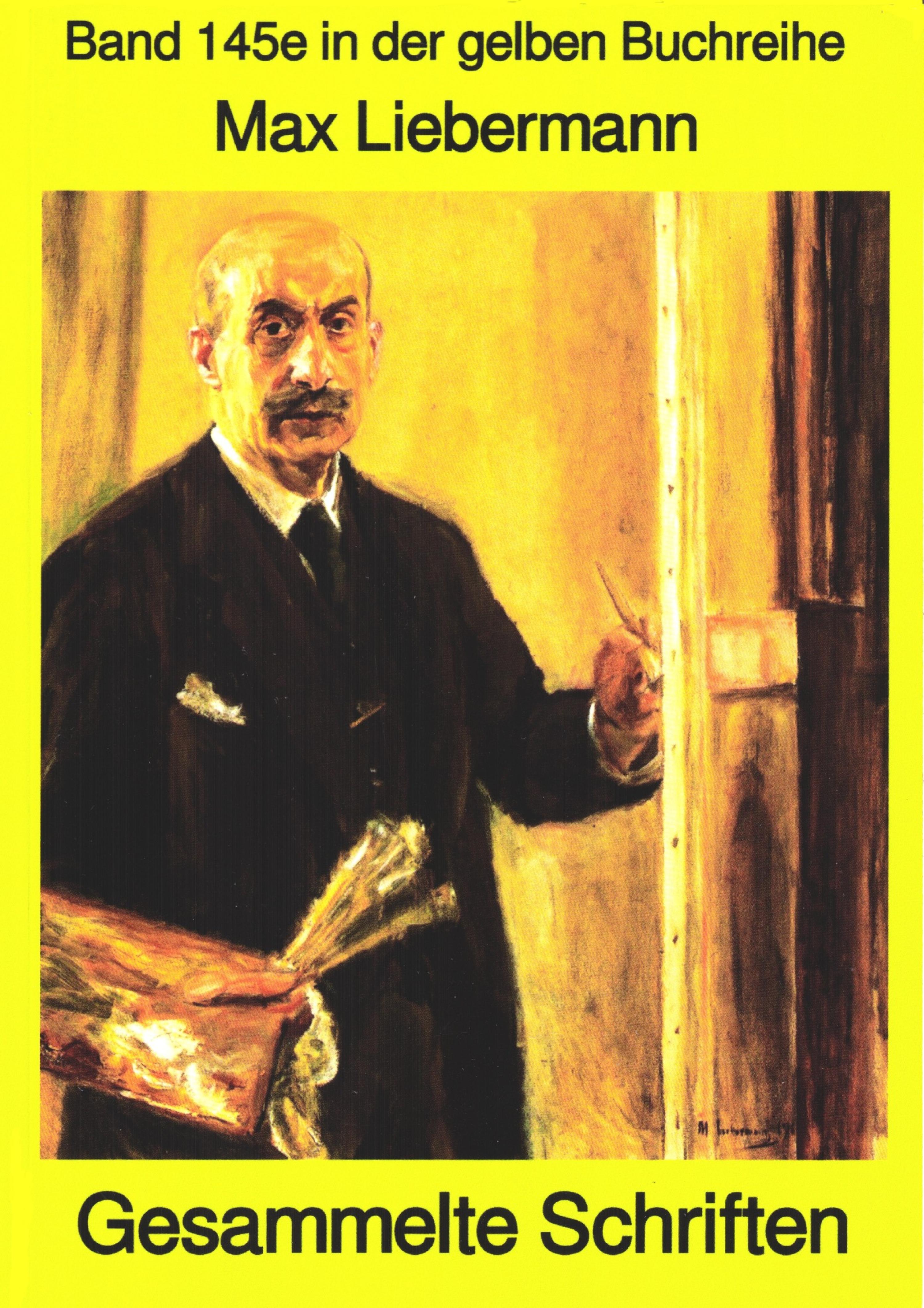 Обложка книги «Max Liebermann: Gesammelte Schriften»
