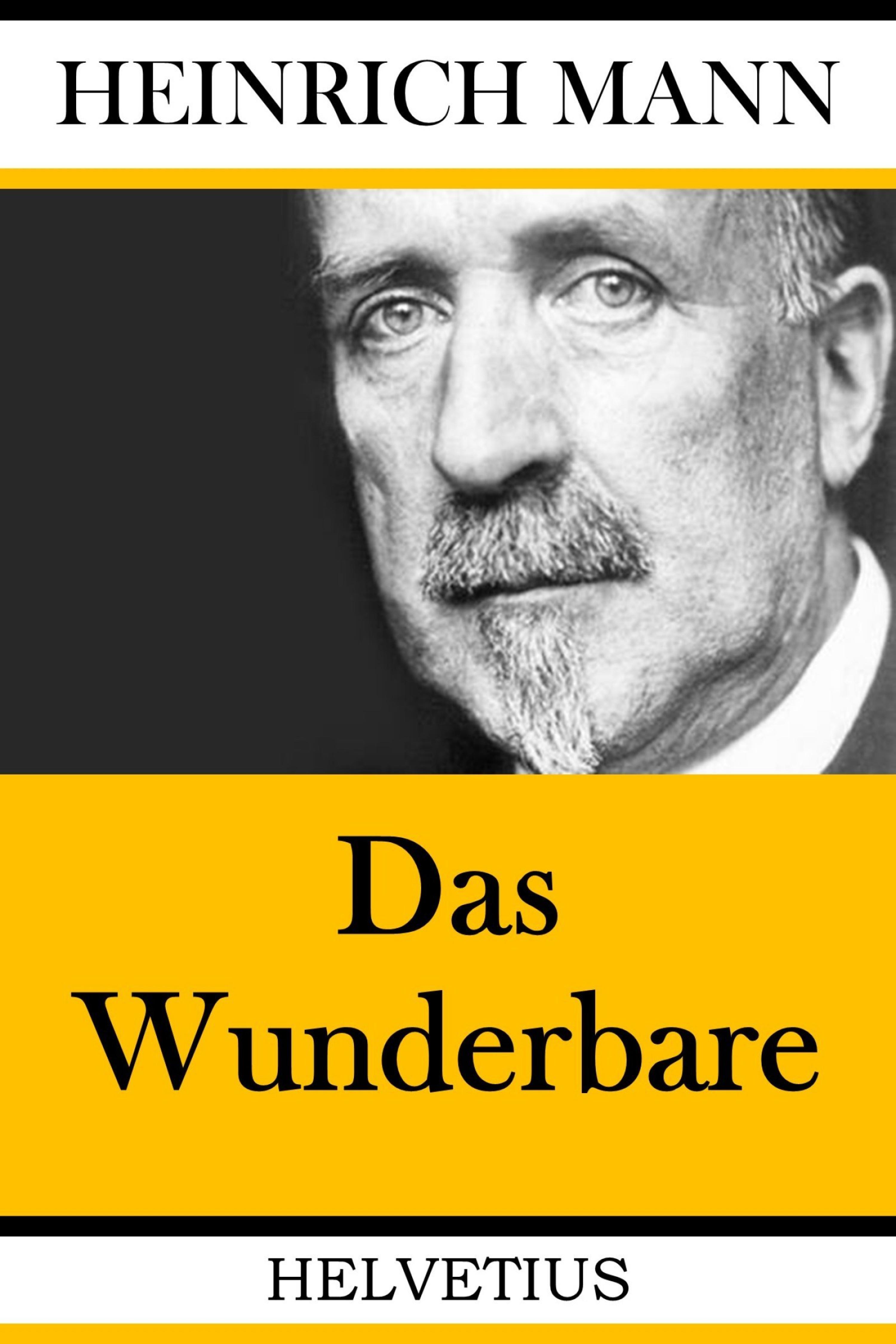 Обложка книги «Das Wunderbare»