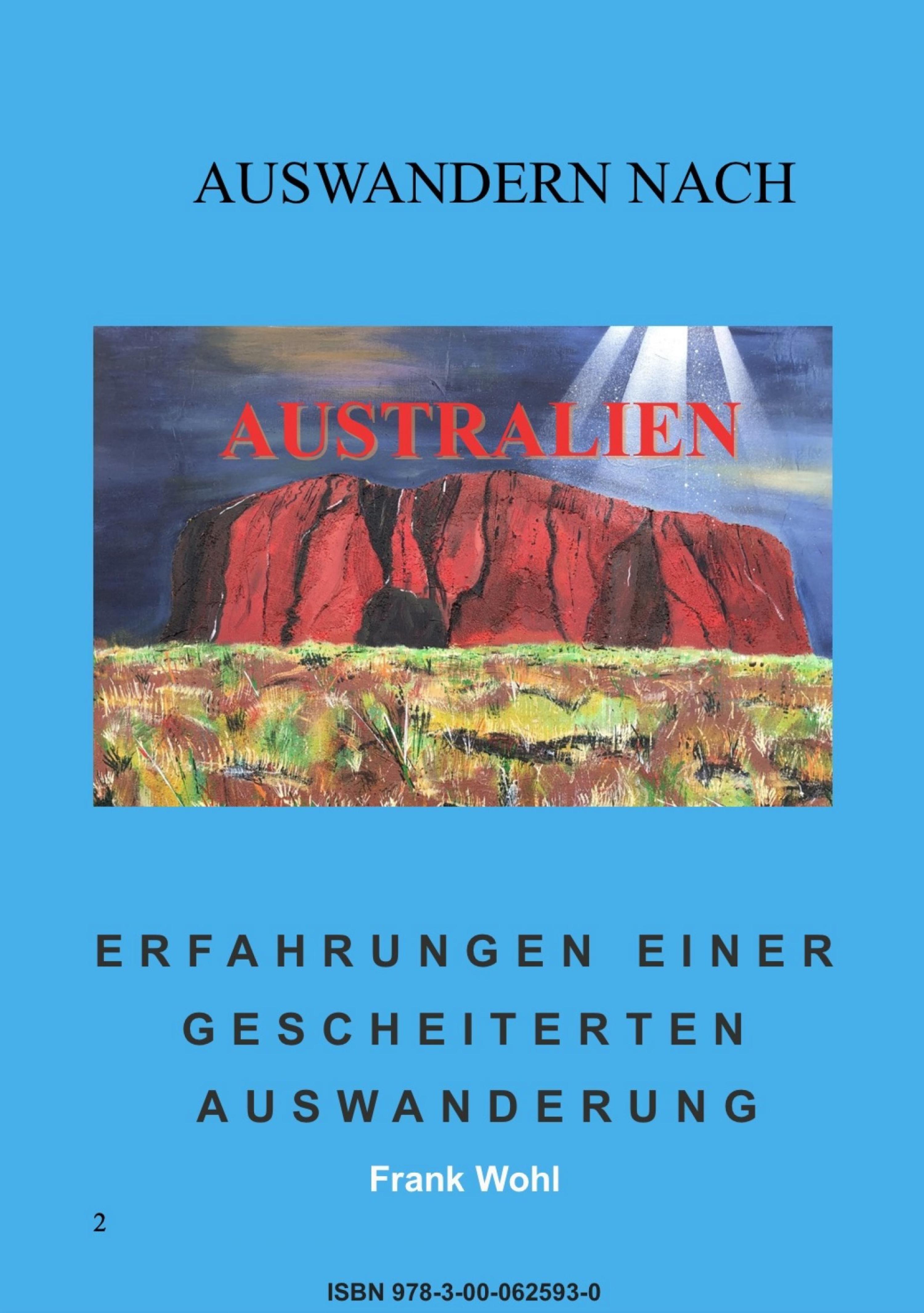Обложка книги «Auswandern nach Australien»