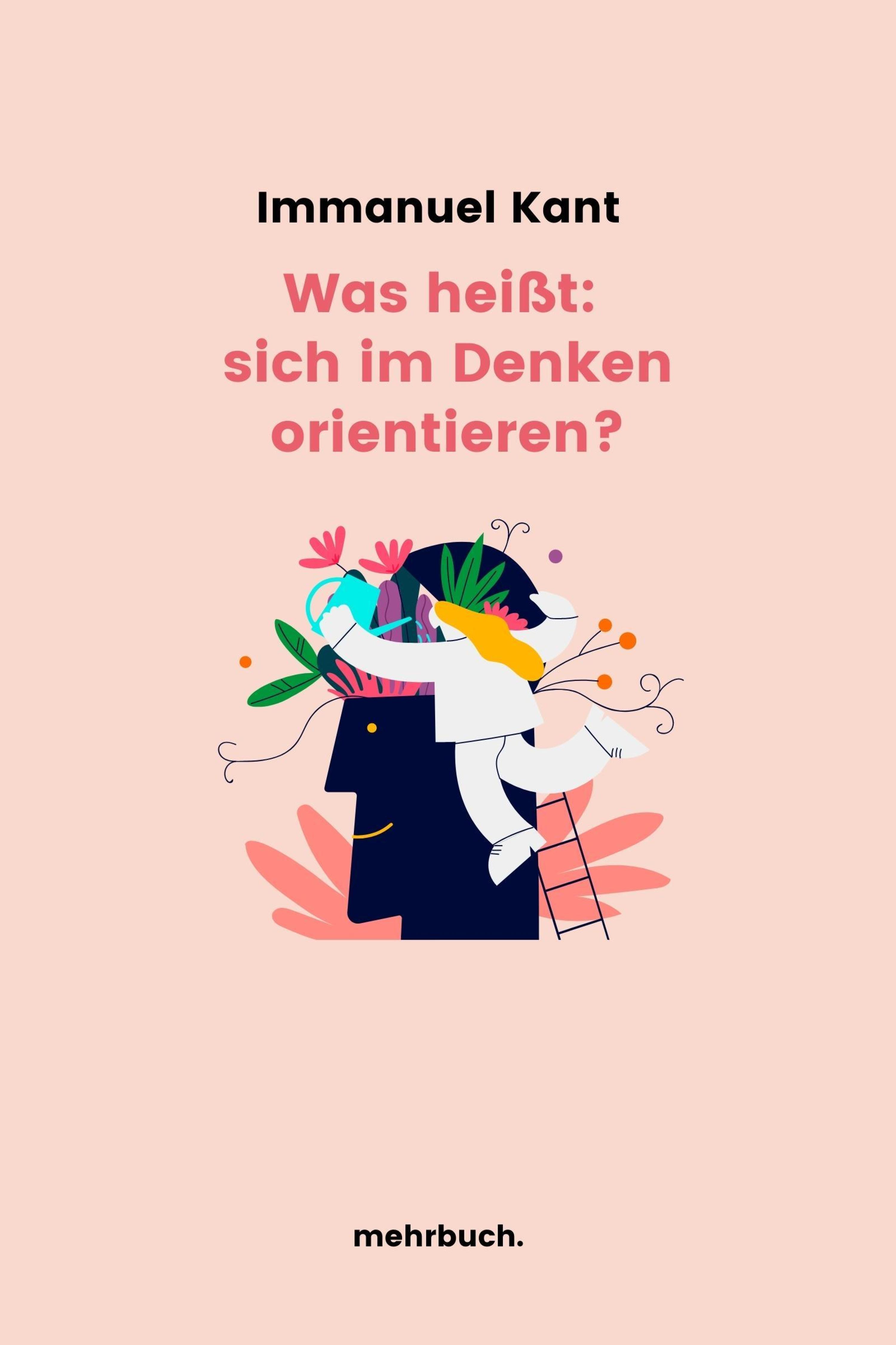 Обложка книги «Was heißt: sich im Denken orientieren?»