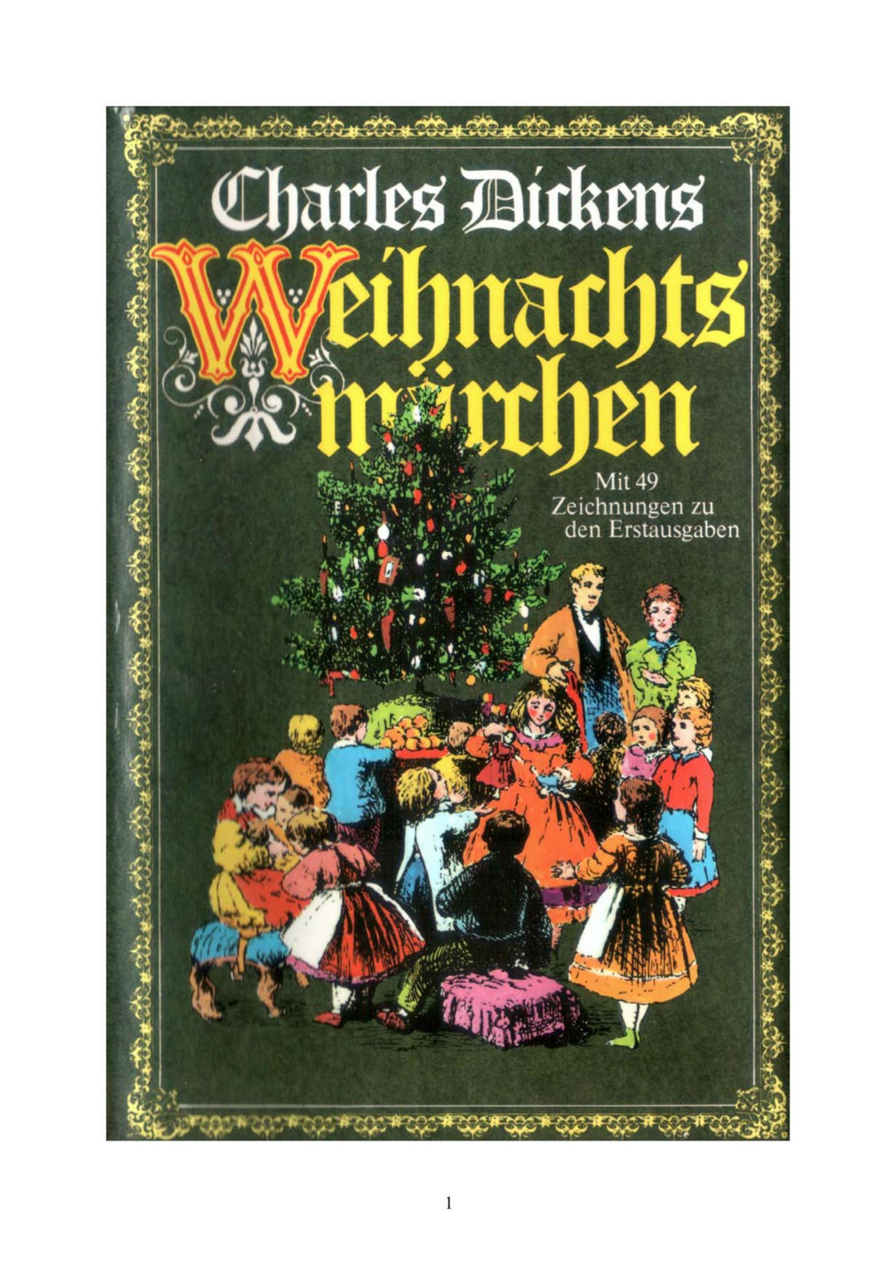 Обложка книги «Weihnachtsmärchen»