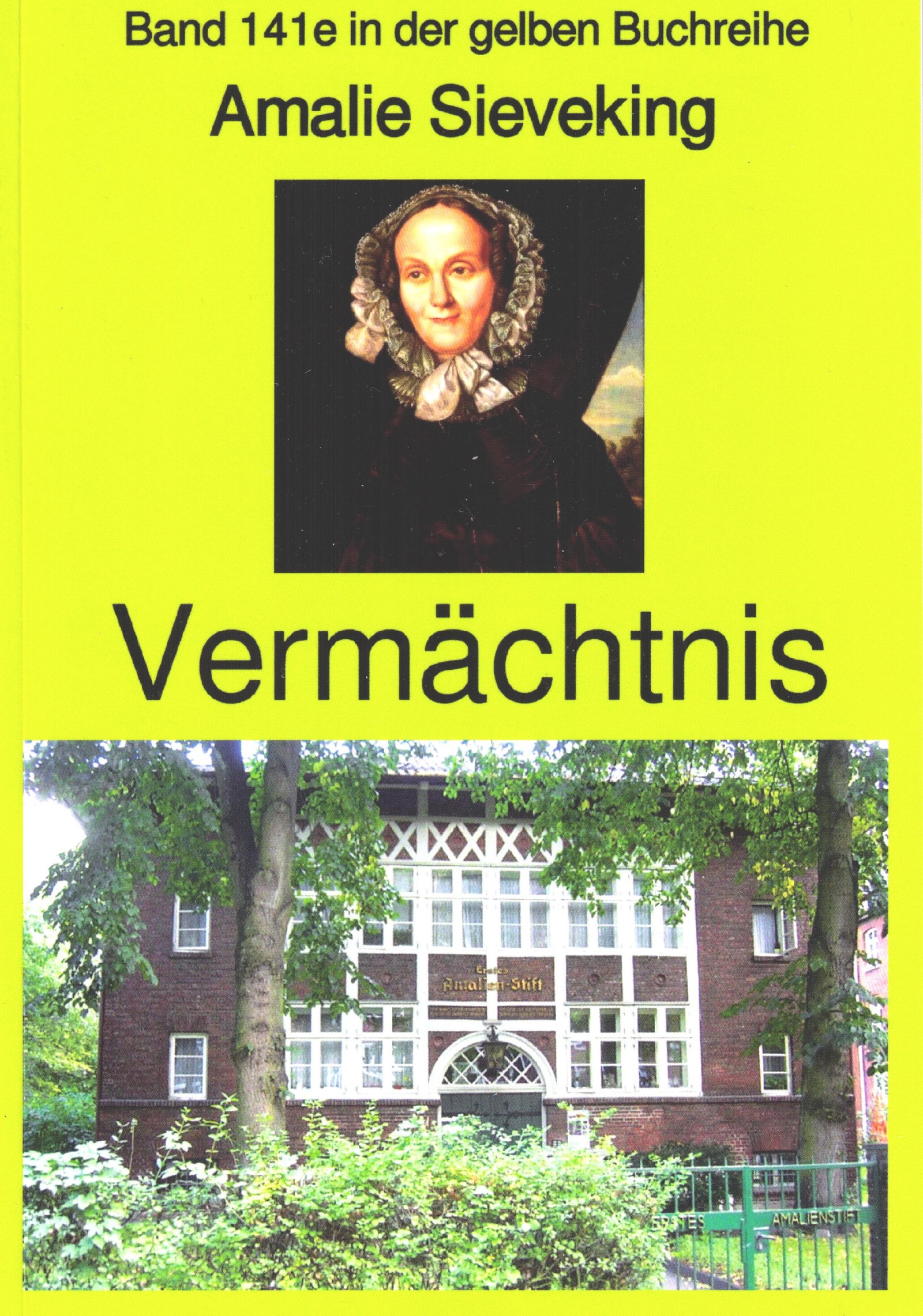 Обложка книги «Amalie Sieveking: Vermächtnis für meine jungen Freundinnen»