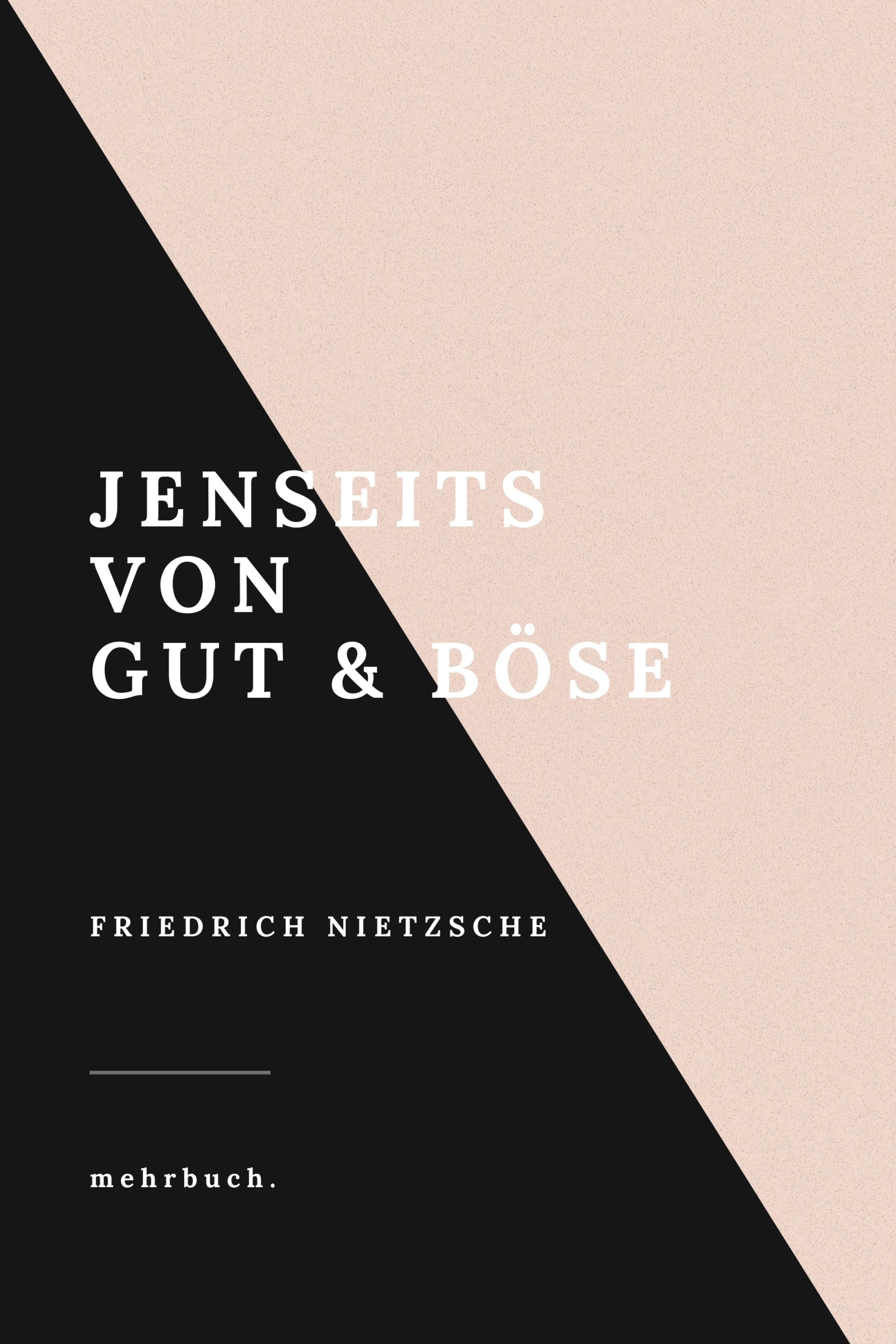 Обложка книги «Jenseits von Gut und Böse»