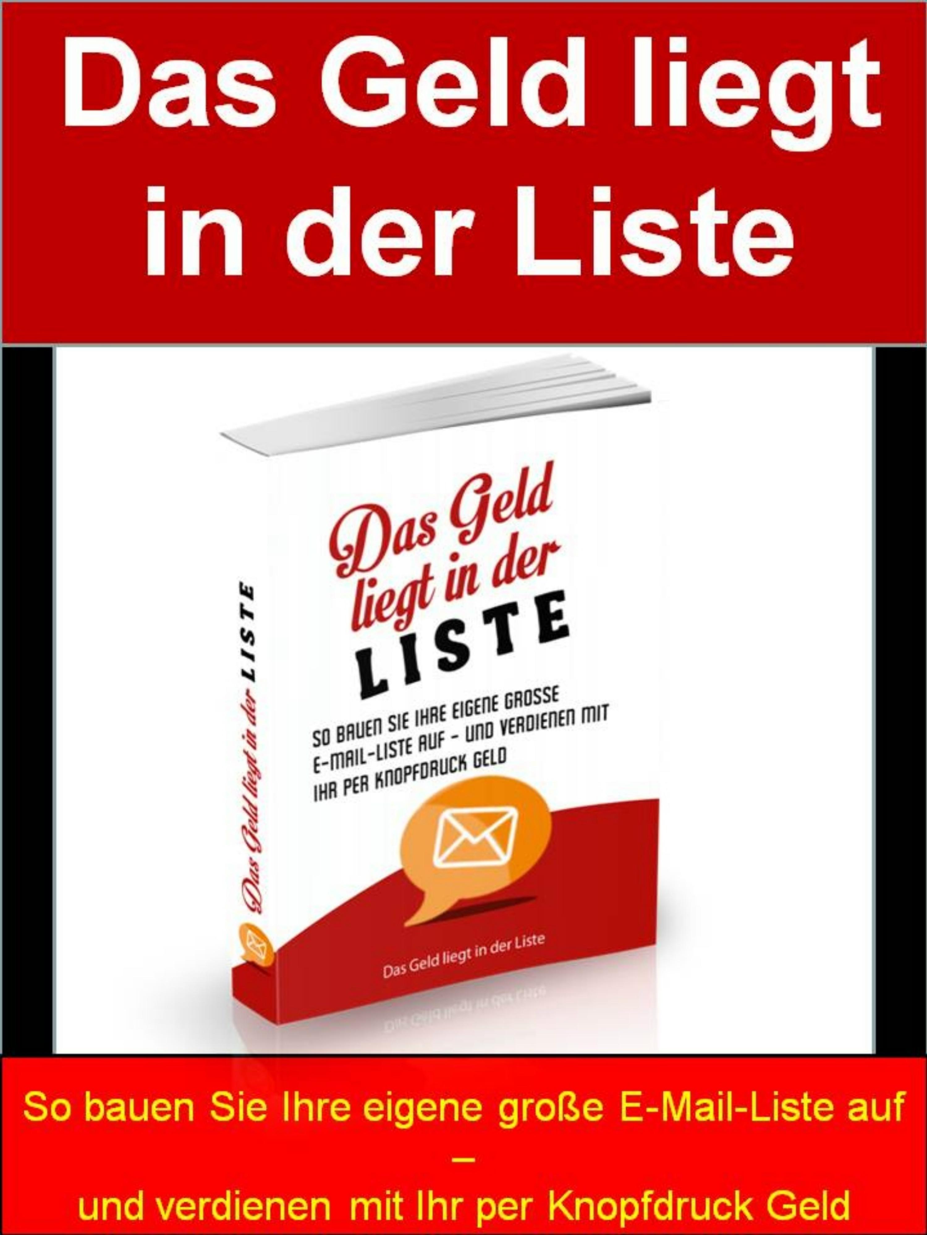 Обложка книги «Das Geld liegt in der Liste»