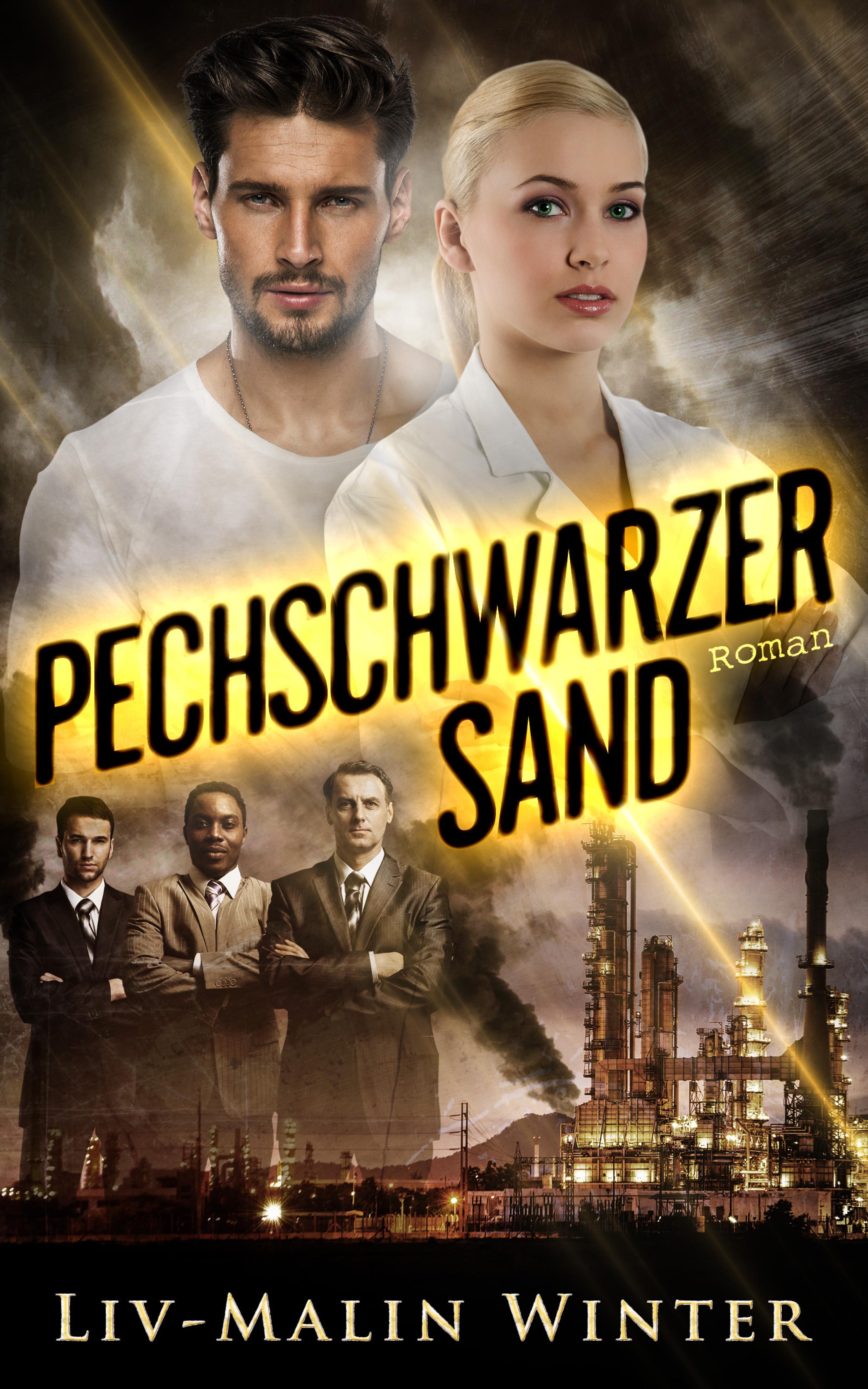 Обложка книги «Pechschwarzer Sand»