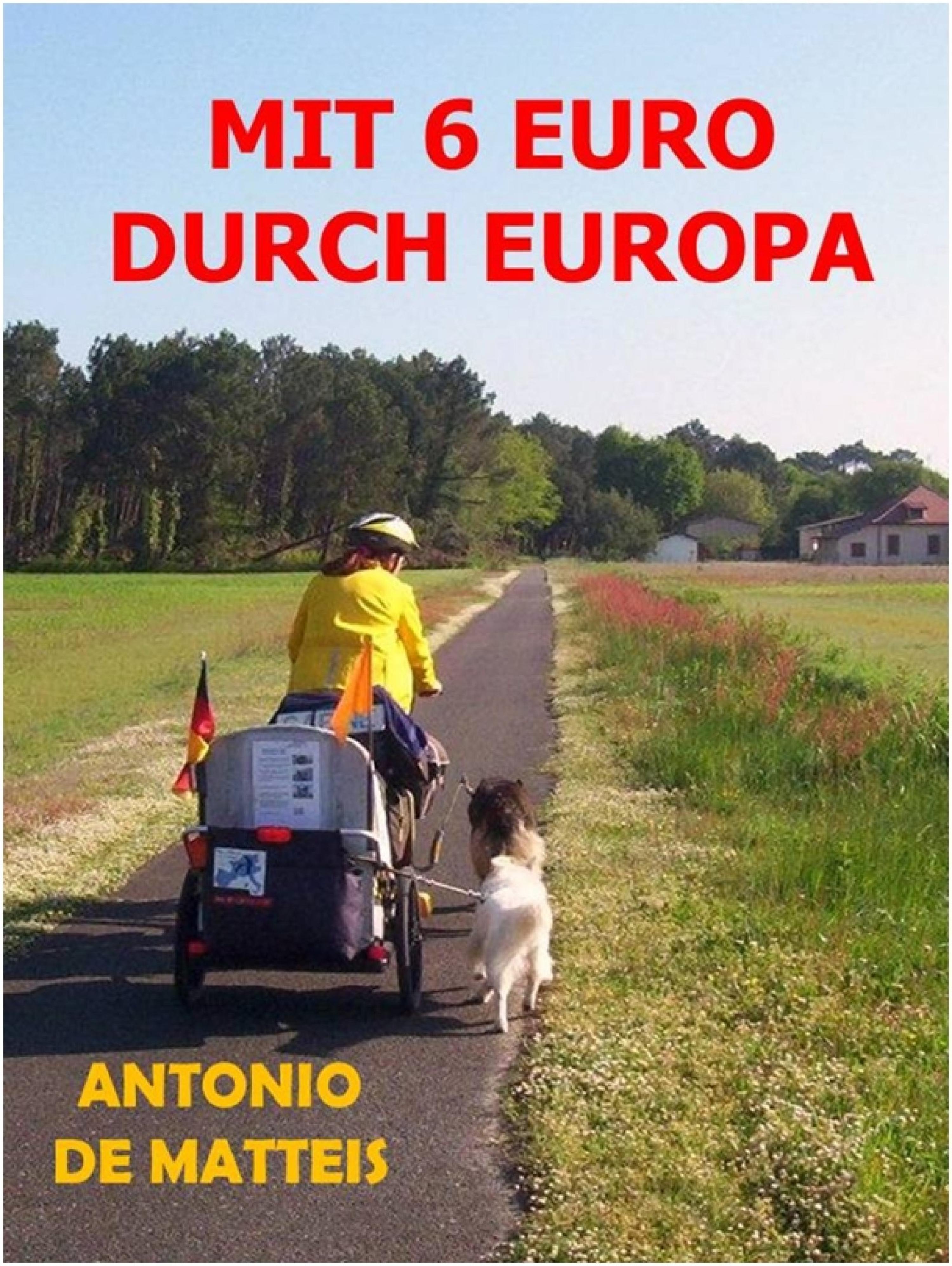 Обложка книги «MIT 6 EURO DURCH EUROPA»