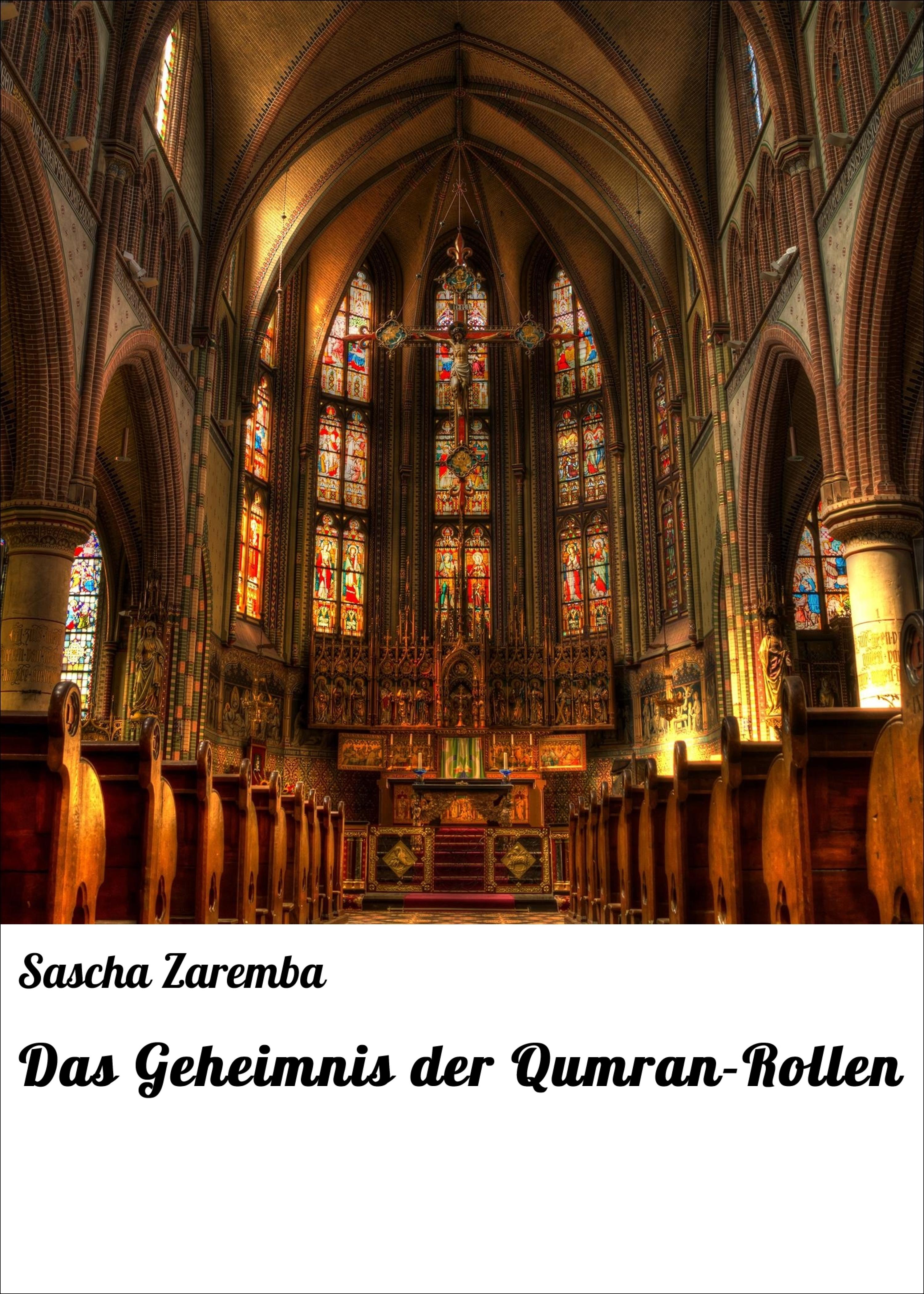 Обложка книги «Das Geheimnis der Qumran-Rollen»