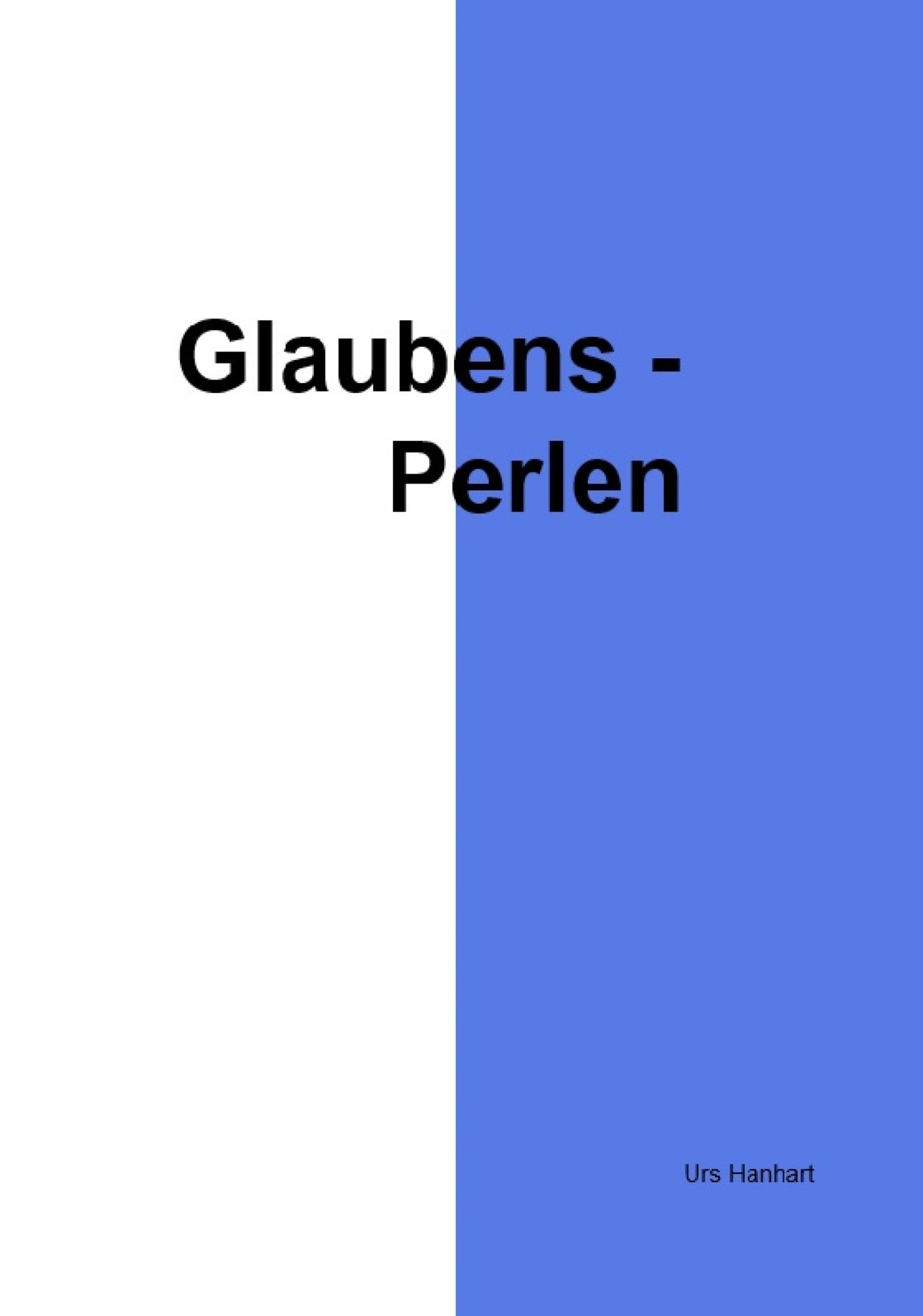 Обложка книги «Glaubensperlen»