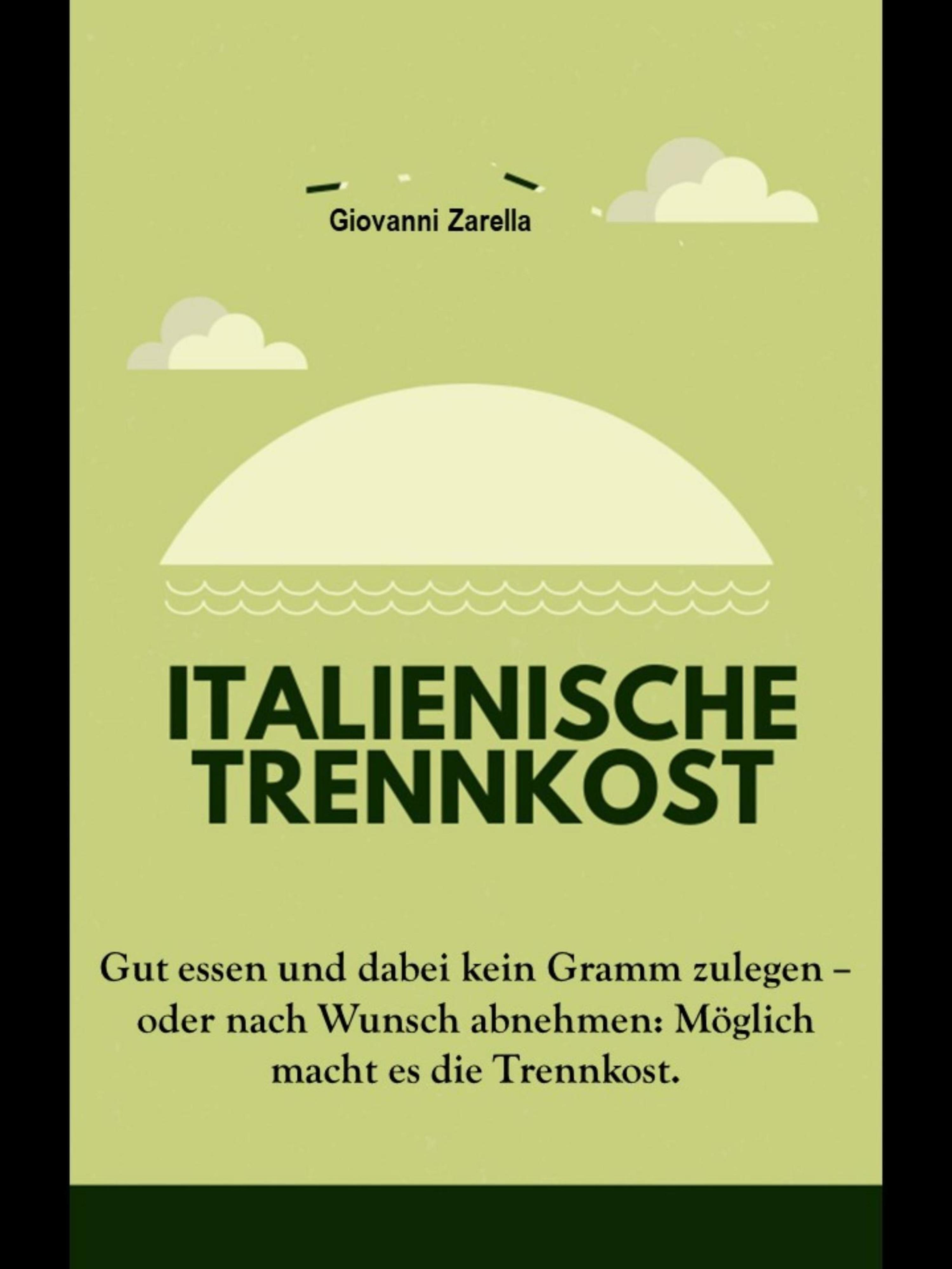 Обложка книги «Italienische Trennkost»