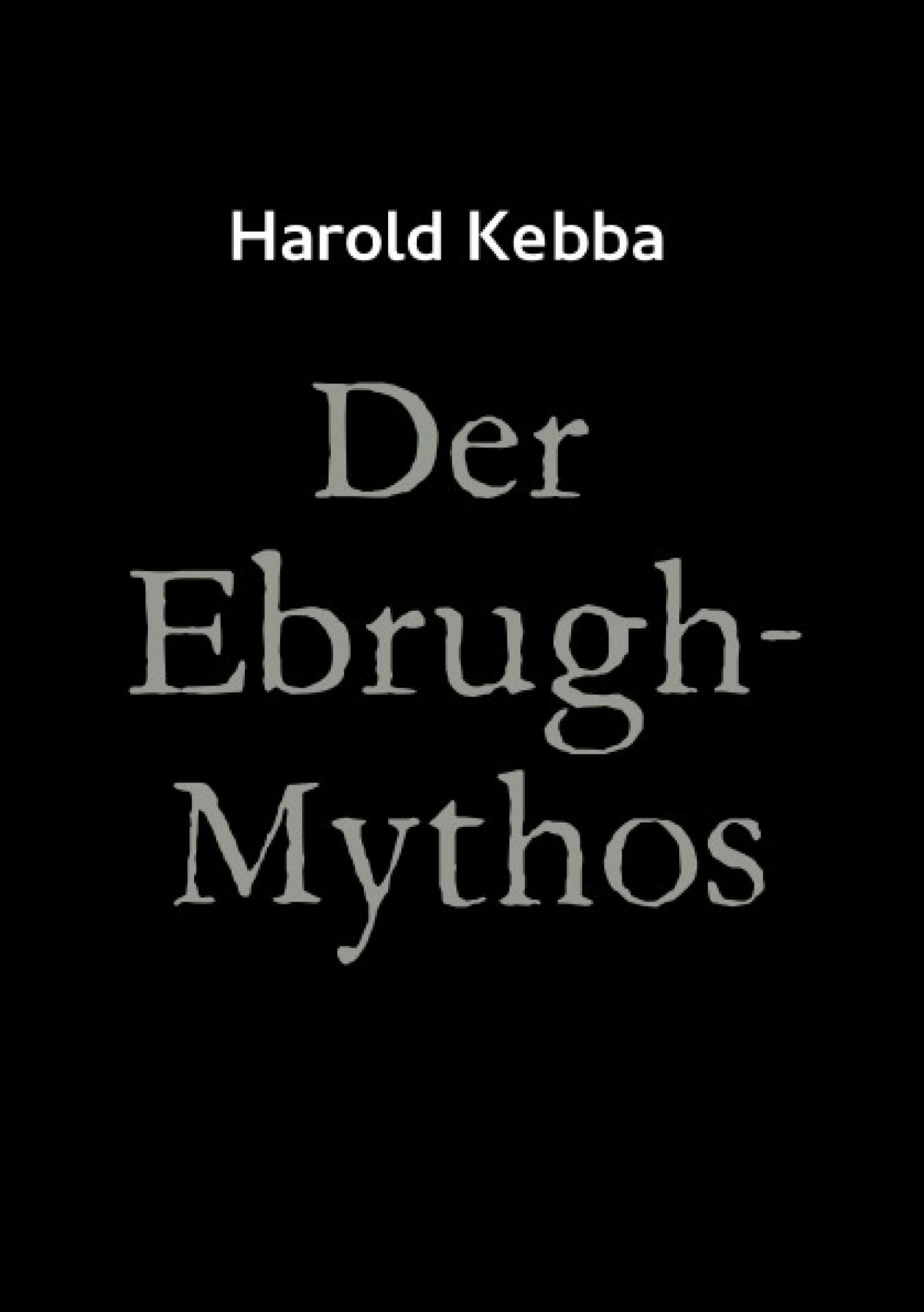Обложка книги «Der Ebrugh-Mythos»