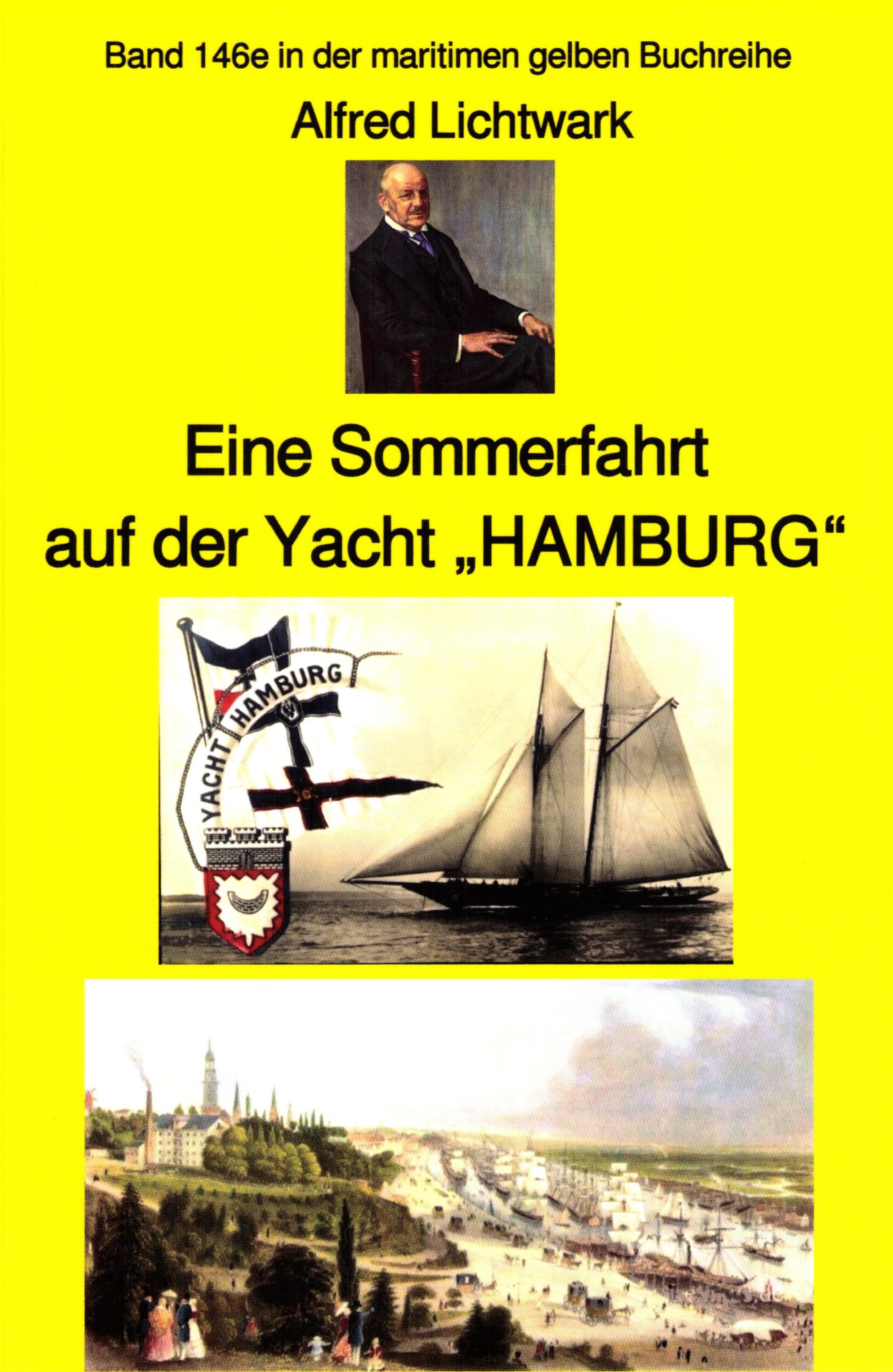 Обложка книги «Alfred Lichtwark: Eine Sommerfahrt auf der Yacht "HAMBURG"»