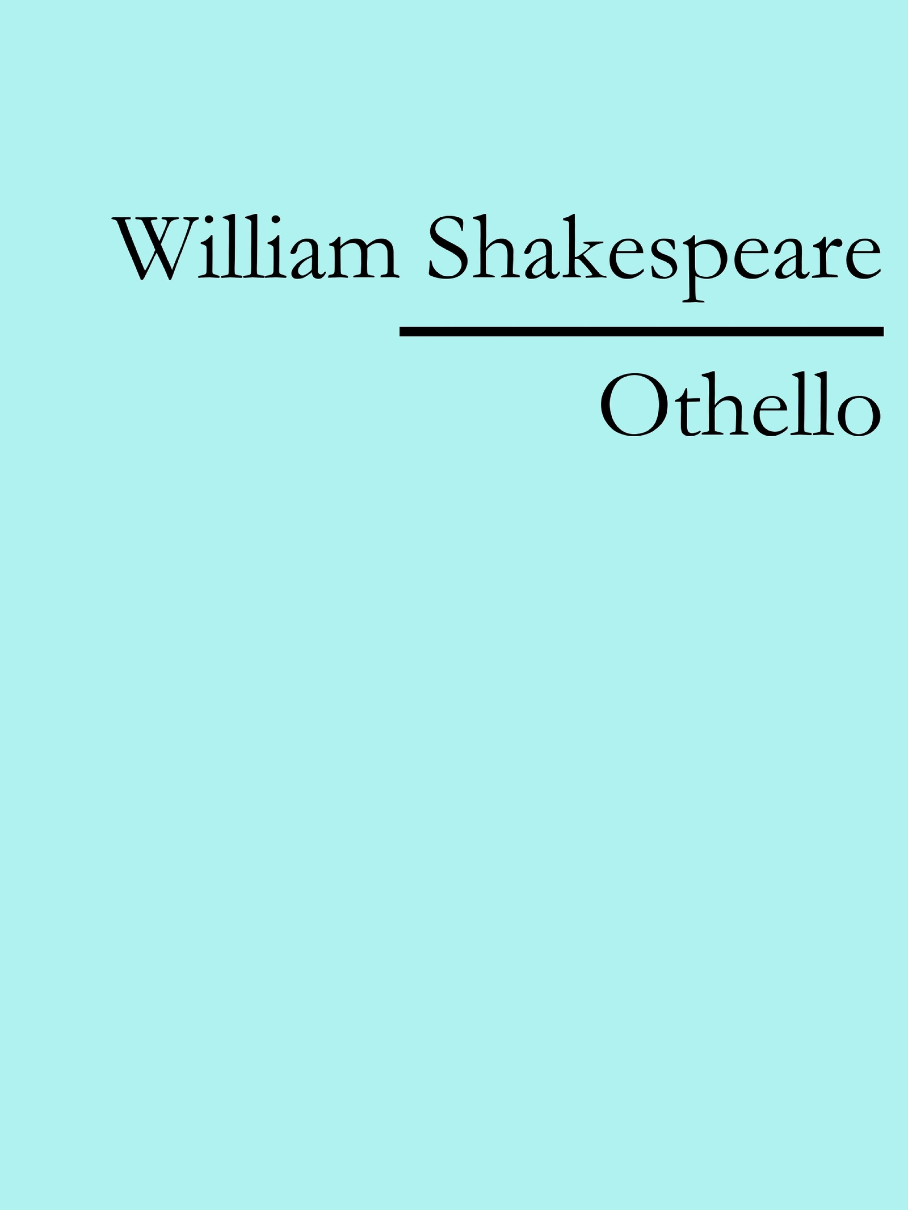 Обложка книги «Othello»