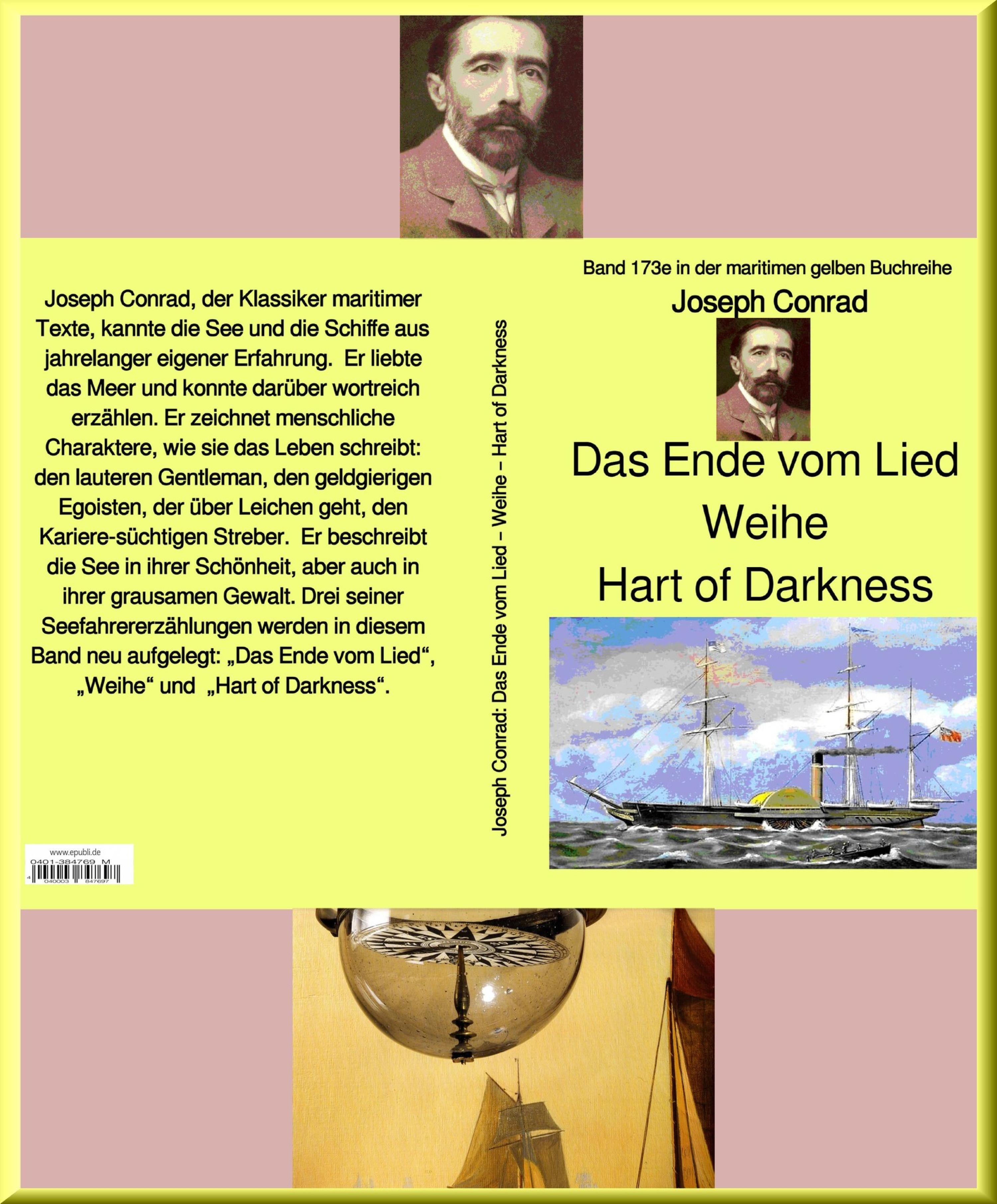 Обложка книги «Joseph Conrad: Das Ende vom Lied – Weihe – Hart of Darkness:»