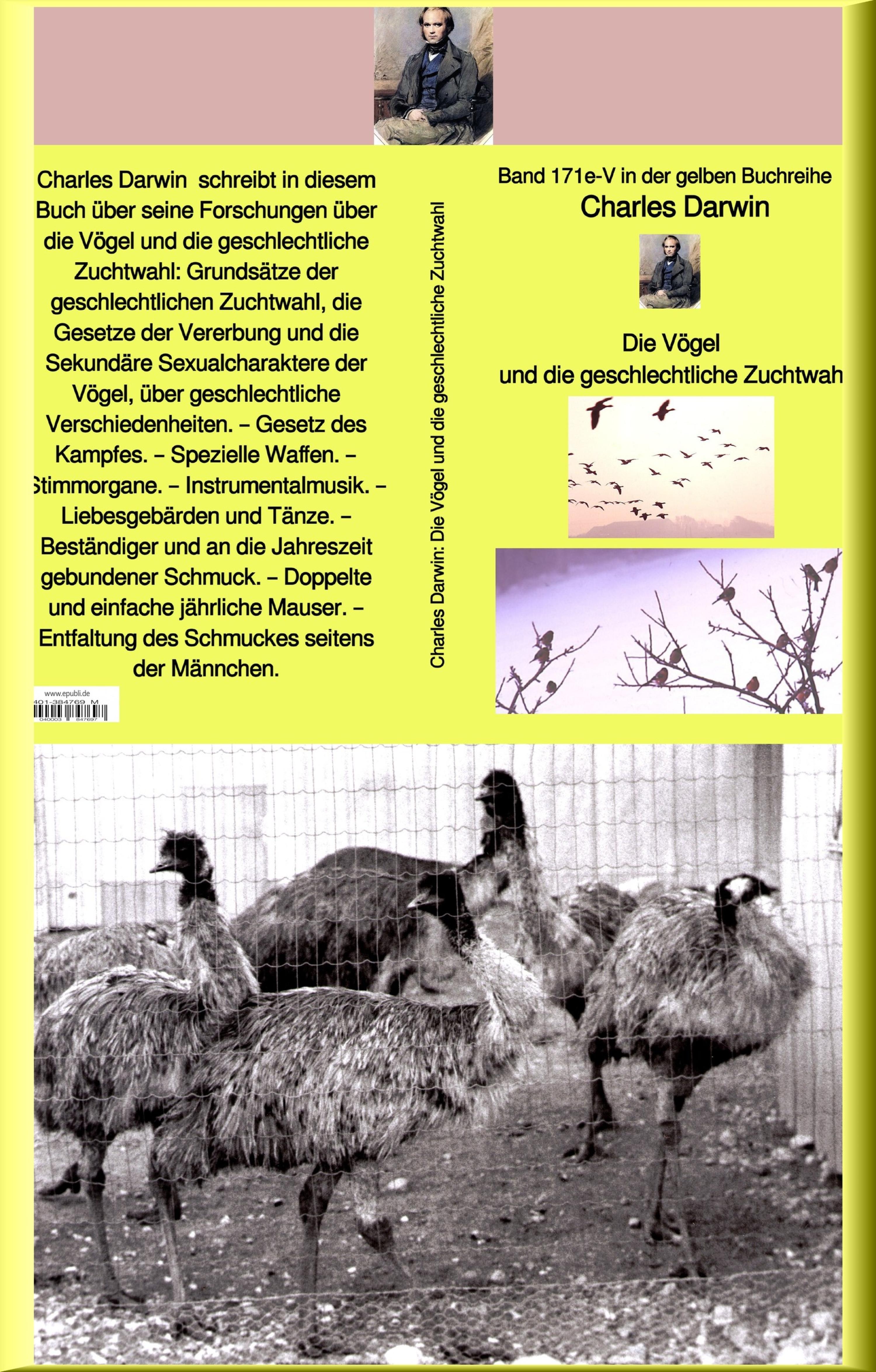 Обложка книги «Charles Darwin: Die Vögel und die geschlechtliche Zuchtwahl»