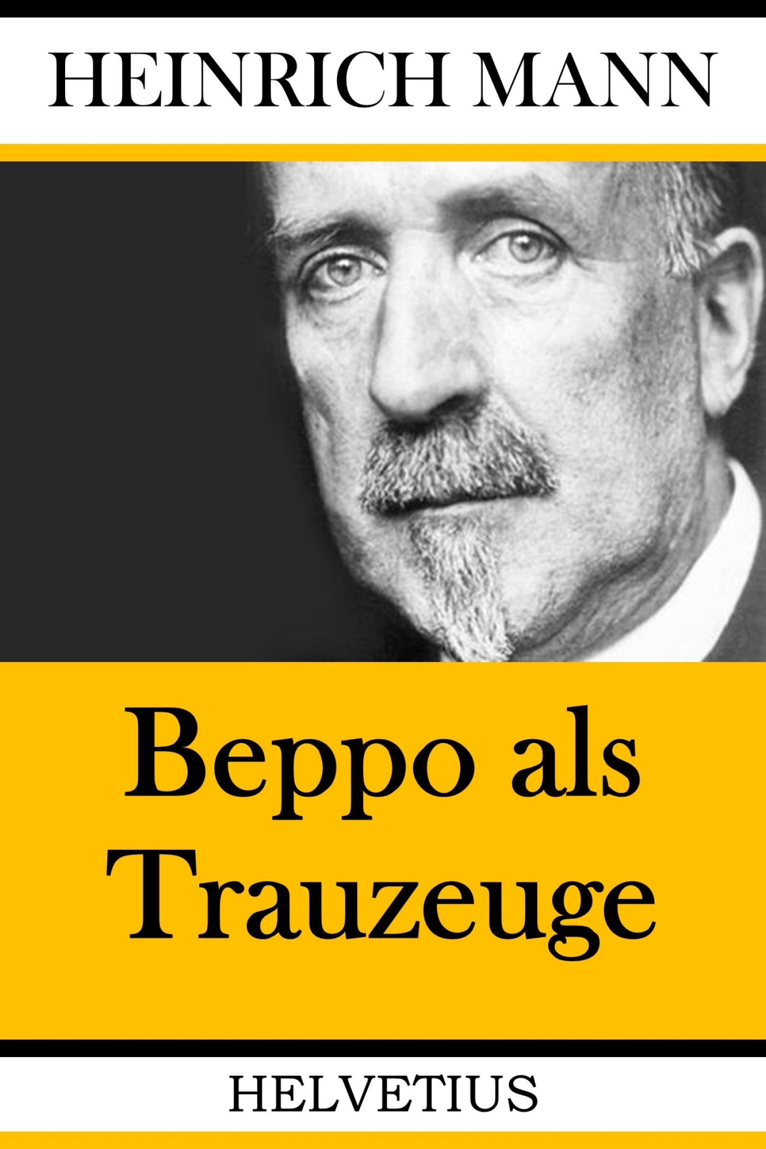 Обложка книги «Beppo als Trauzeuge»
