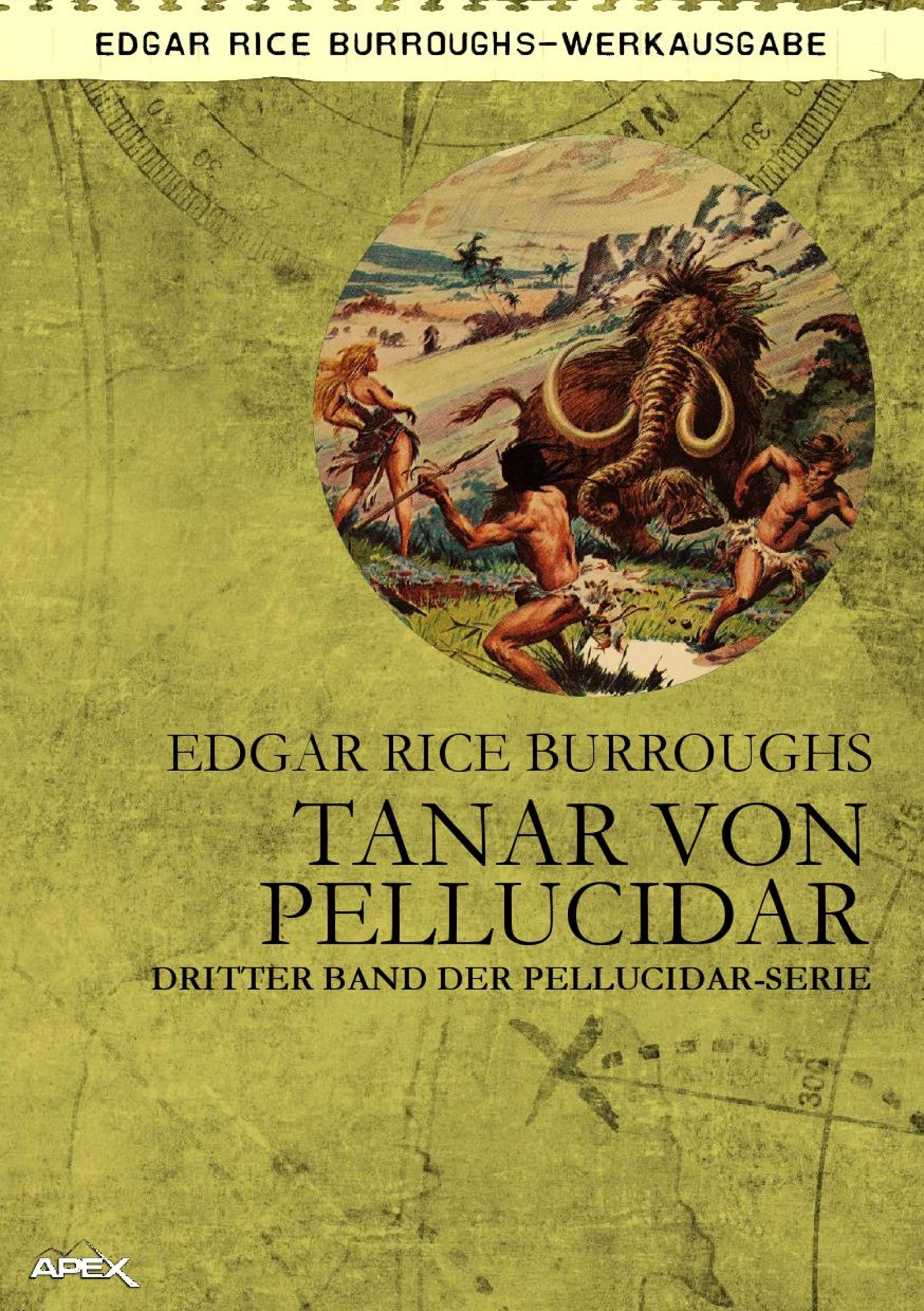 Обложка книги «TANAR VON PELLUCIDAR»