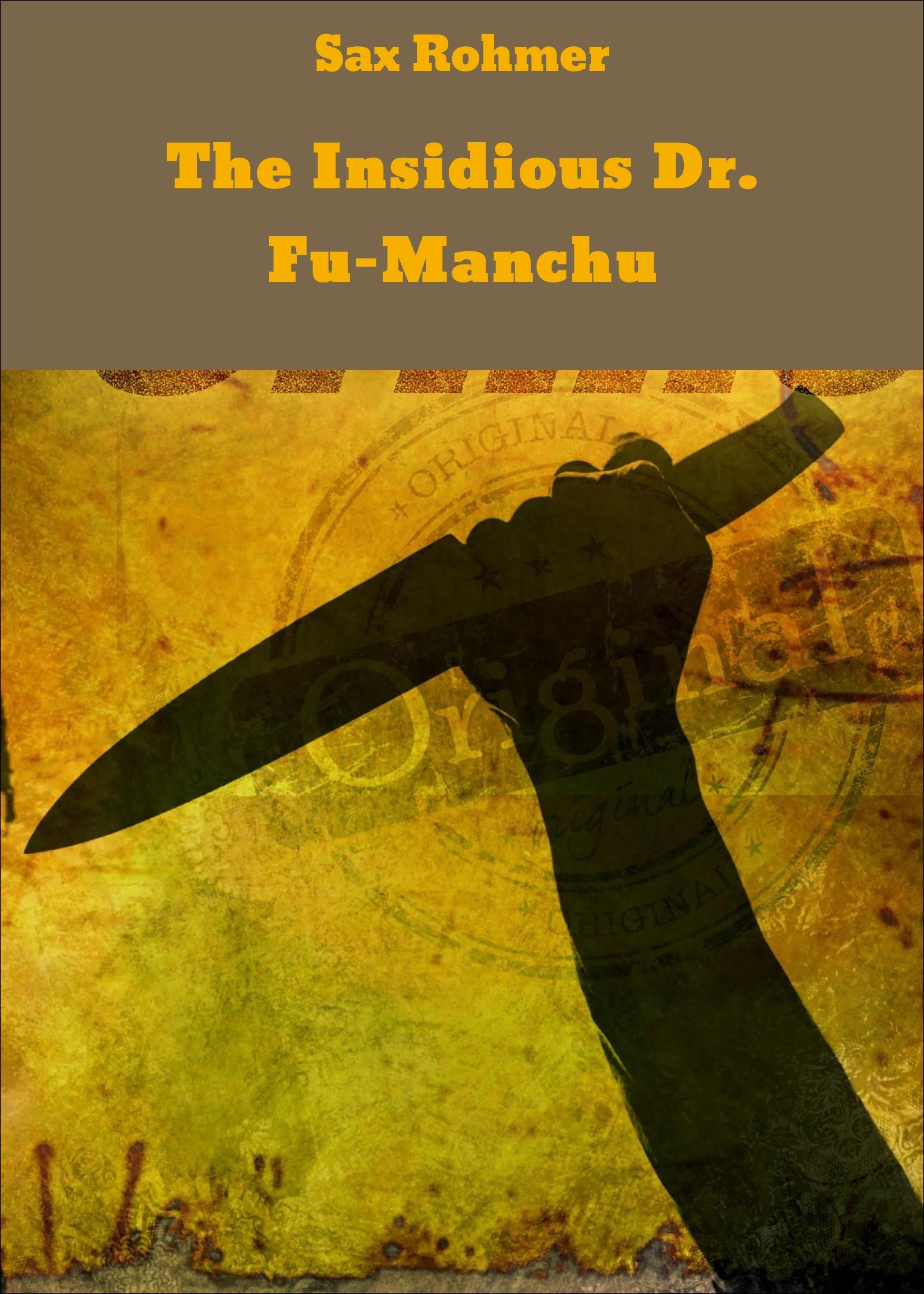 Обложка книги «The Insidious Dr. Fu-Manchu»