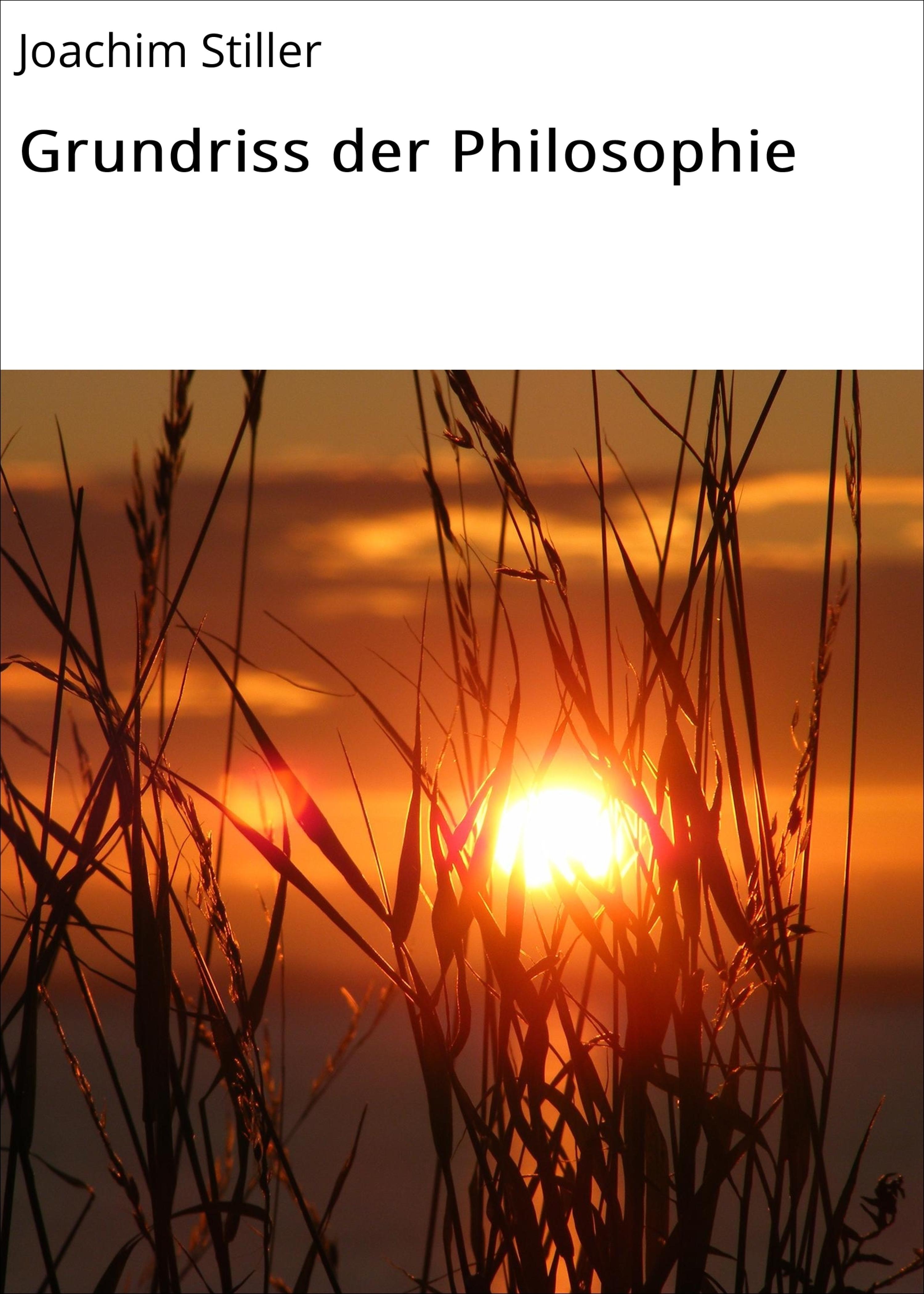 Обложка книги «Grundriss der Philosophie»