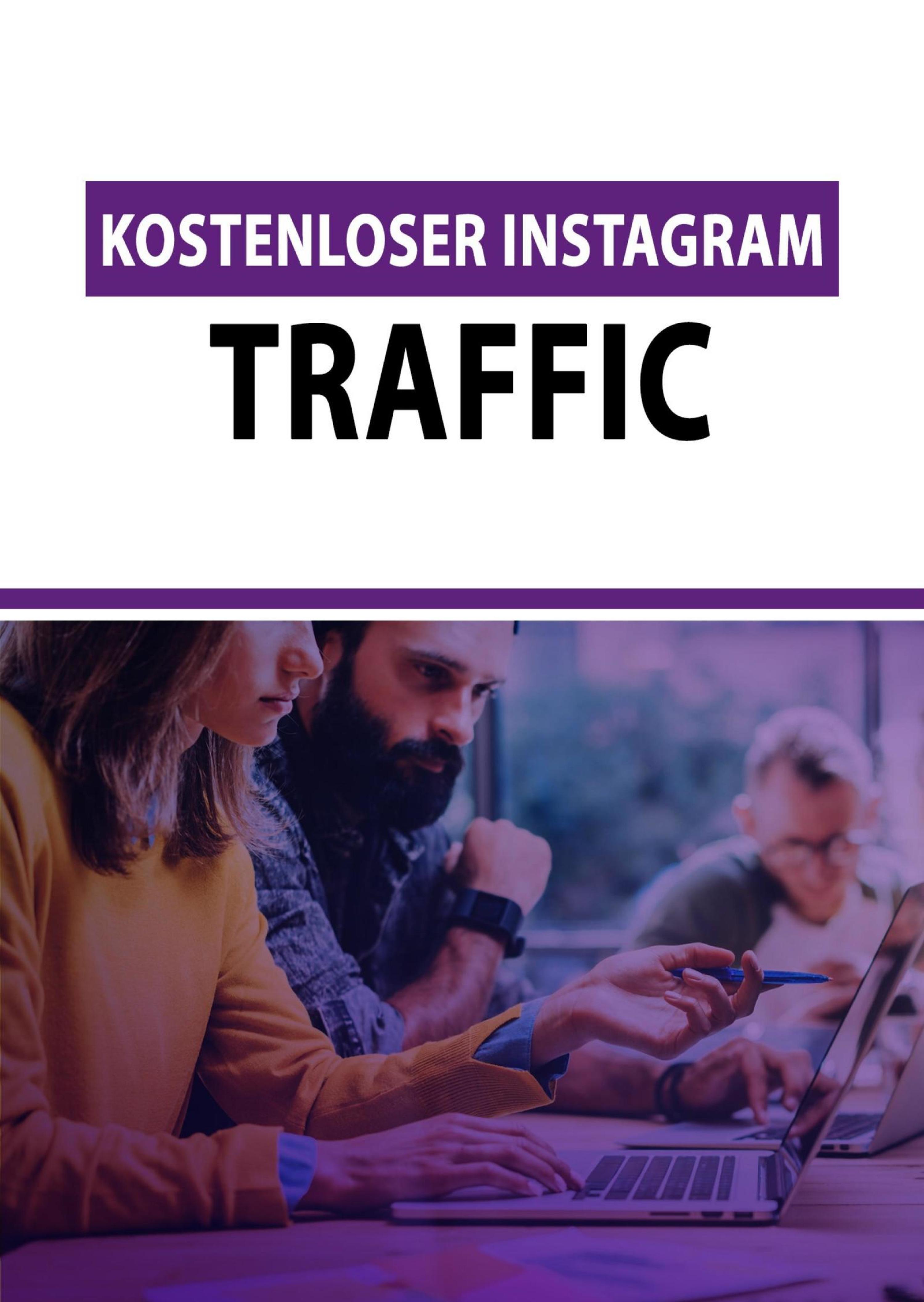 Обложка книги «Kostenloser Instagram Traffic»
