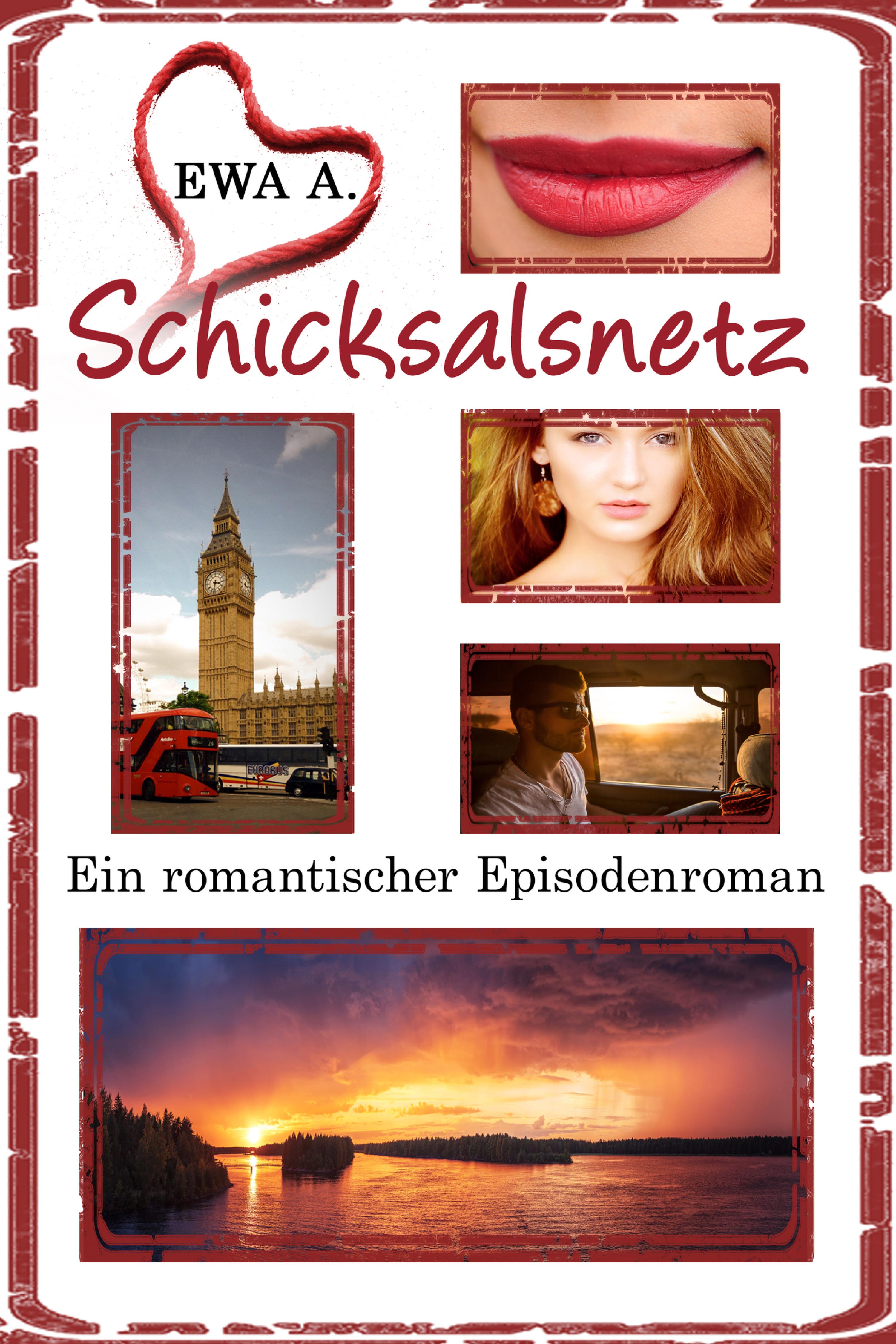 Обложка книги «Schicksalsnetz - Ein romantischer Episodenroman»