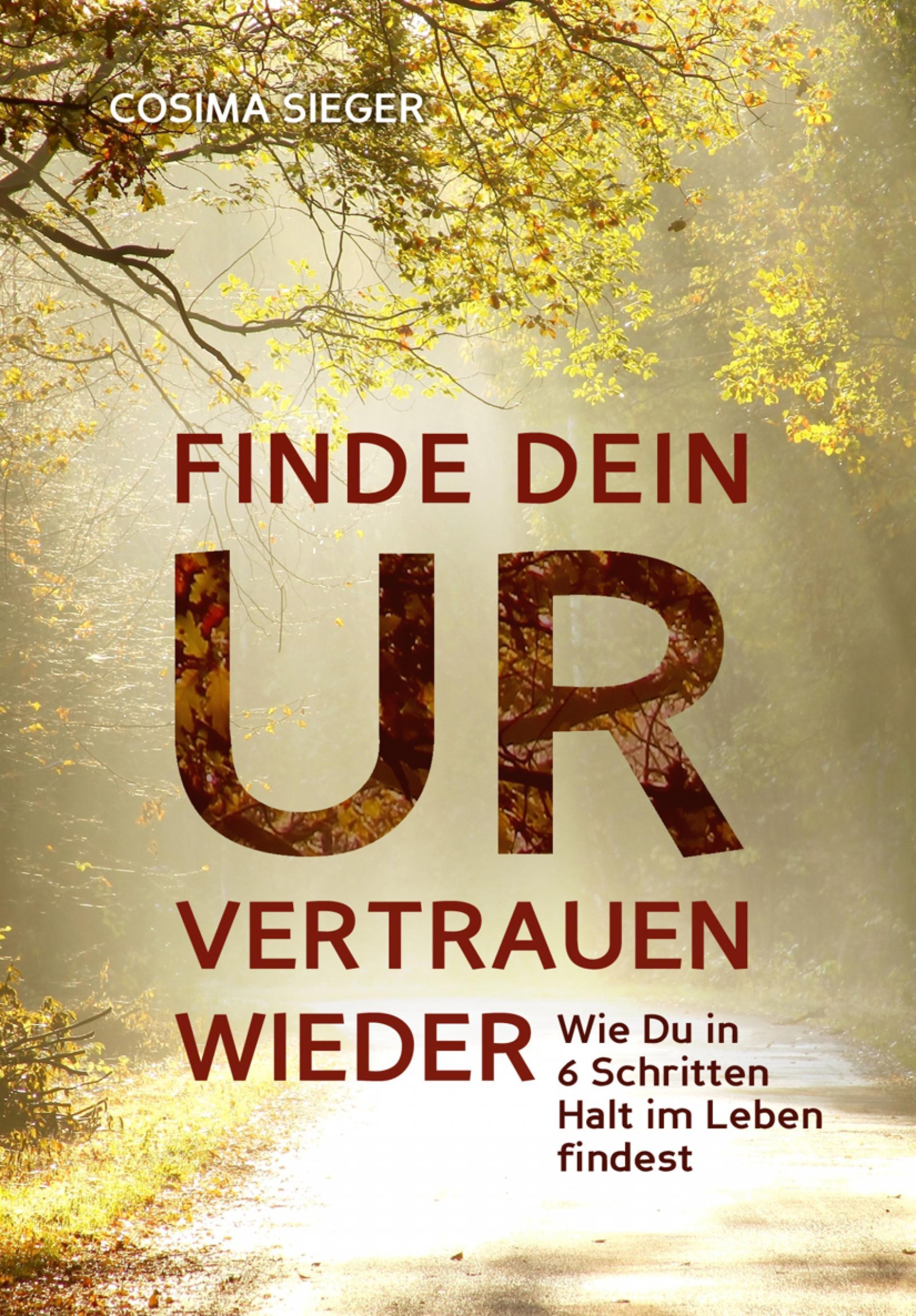 Обложка книги «Finde Dein Urvertrauen wieder»