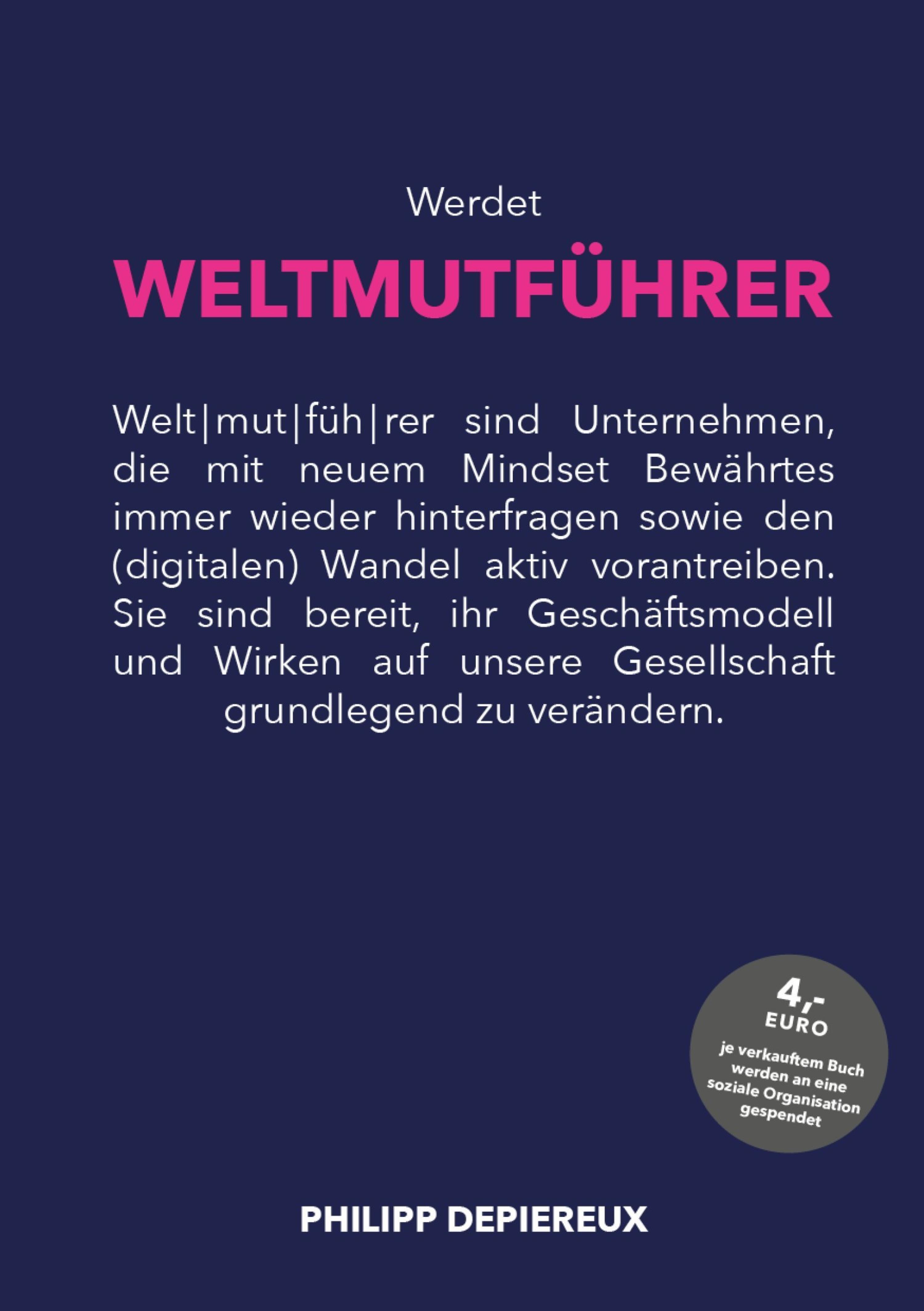 Обложка книги «Werdet WELTMUTFÜHRER»