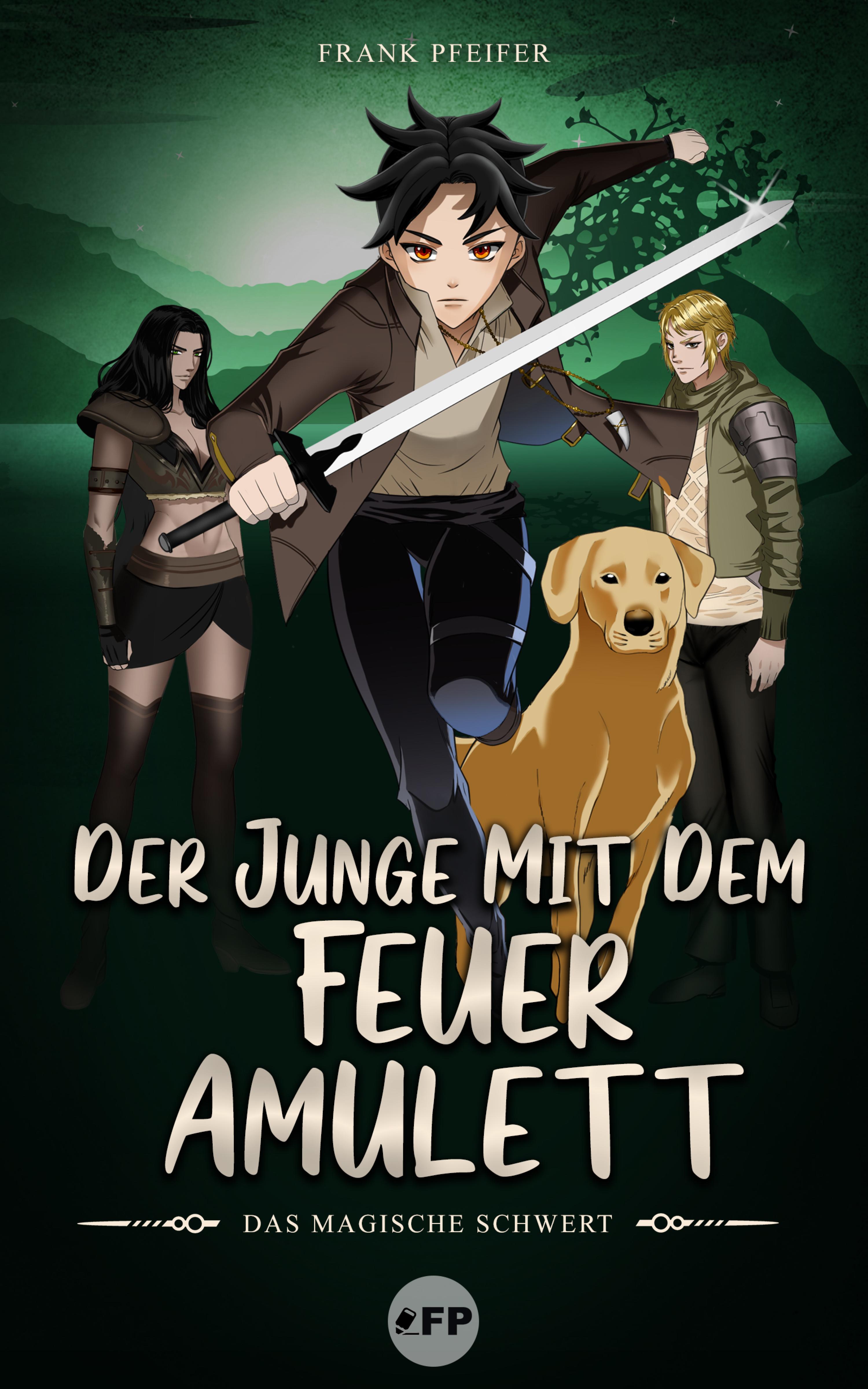 Обложка книги «Der Junge mit dem Feueramulett»