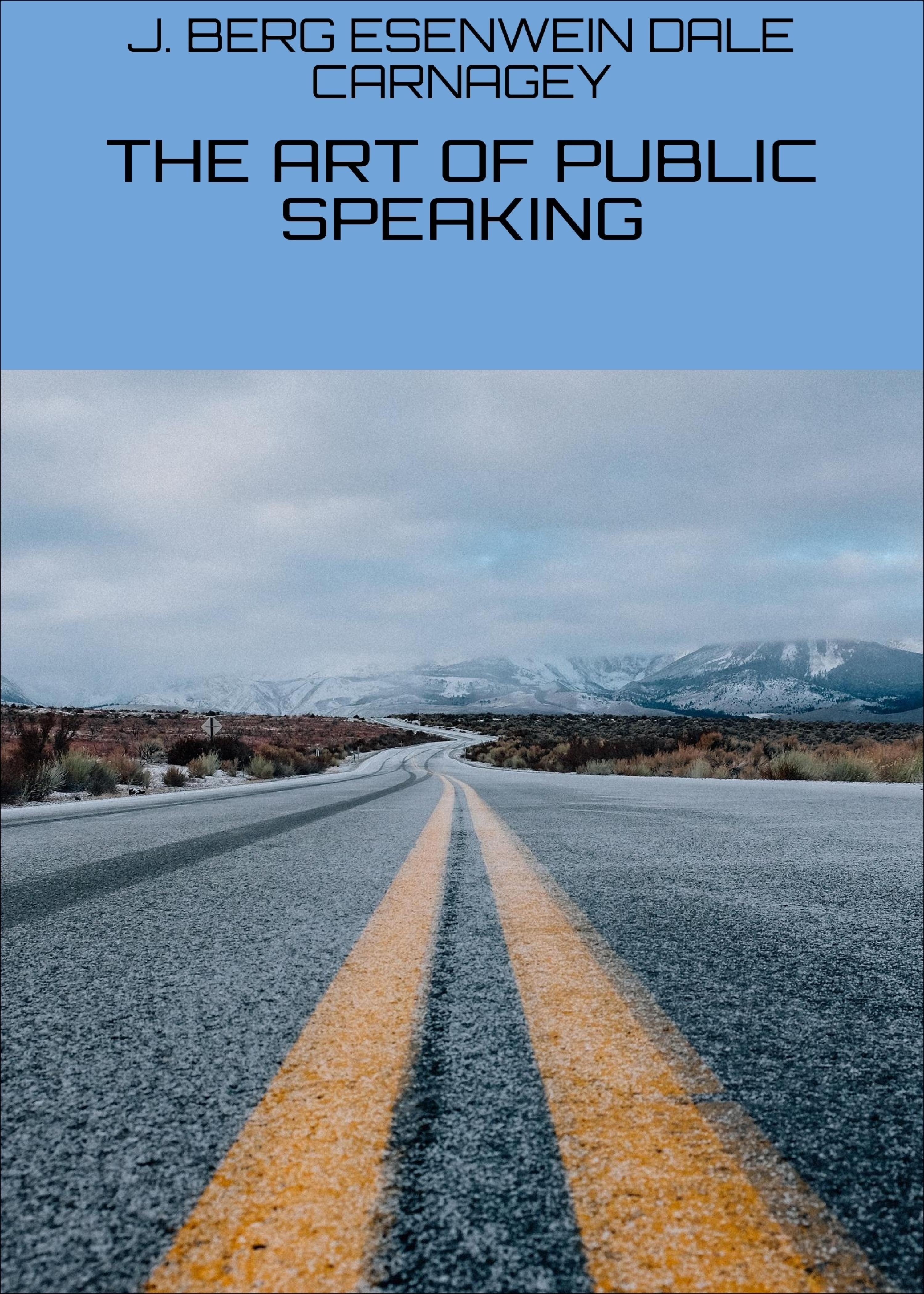 Обложка книги «THE ART OF PUBLIC SPEAKING»
