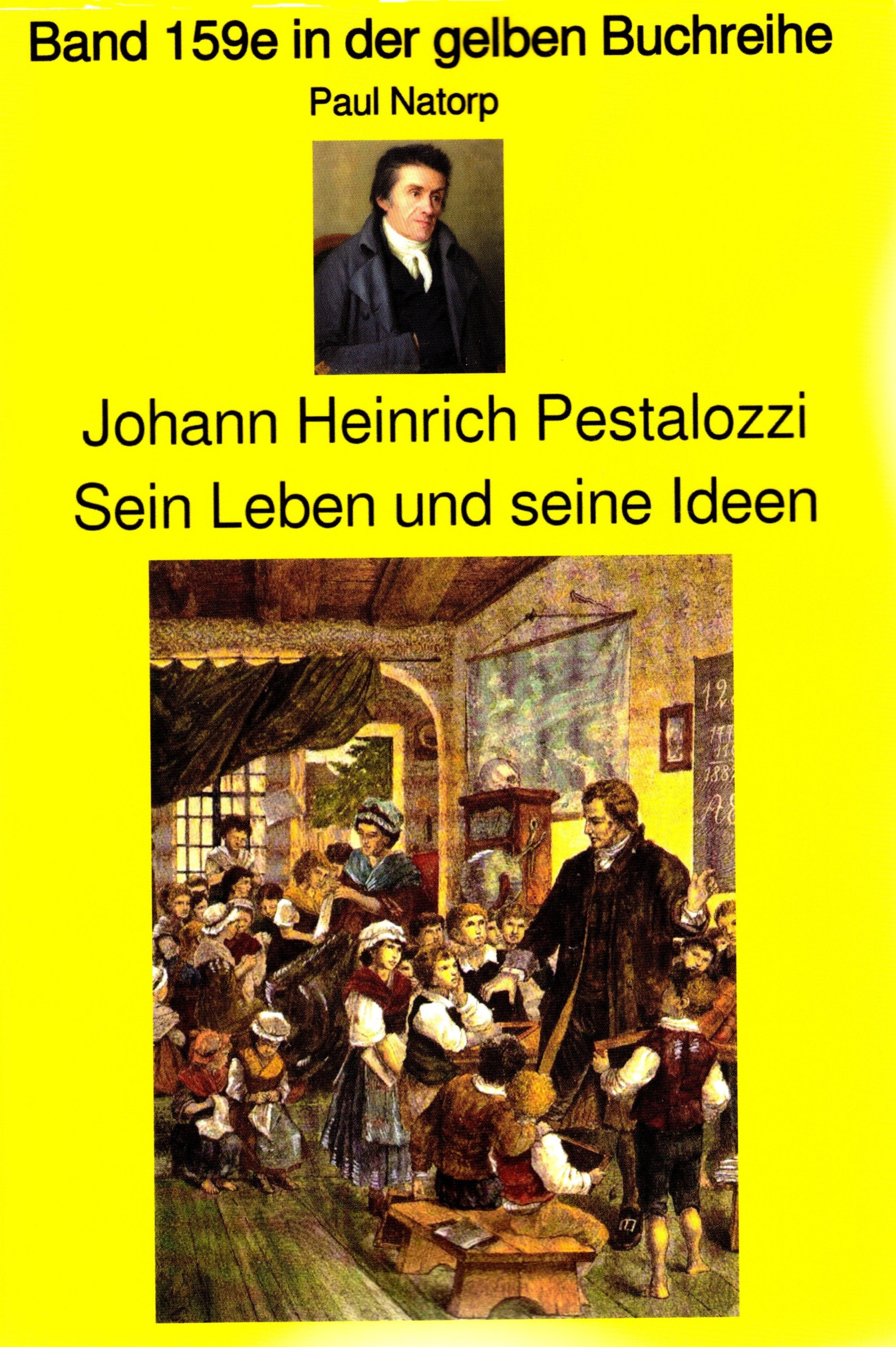 Обложка книги «Paul Natorp: Johann Heinrich Pestalozzi, Sein Leben und seine Ideen»