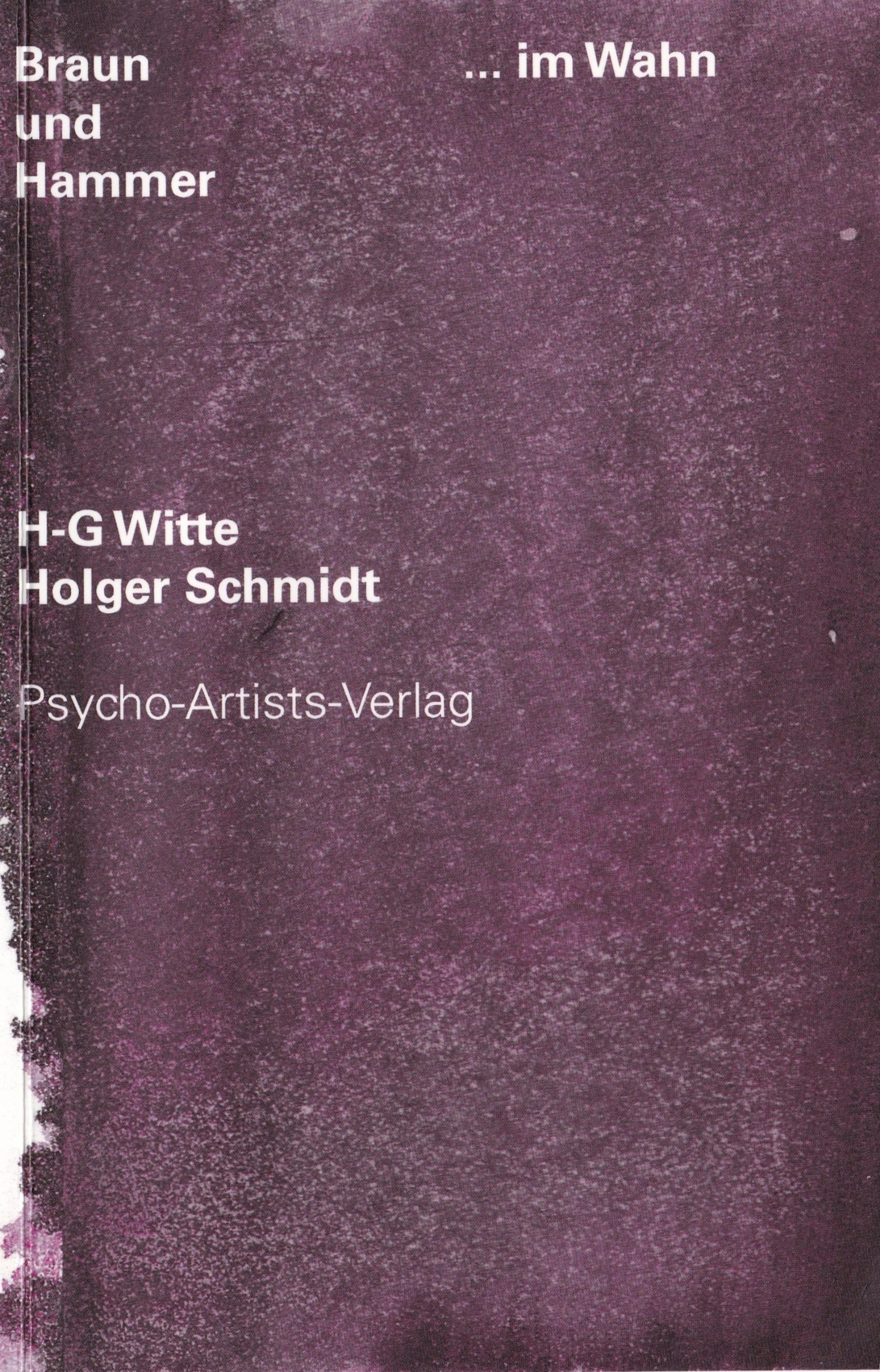Обложка книги «Braun & Hammer ...im Wahn»