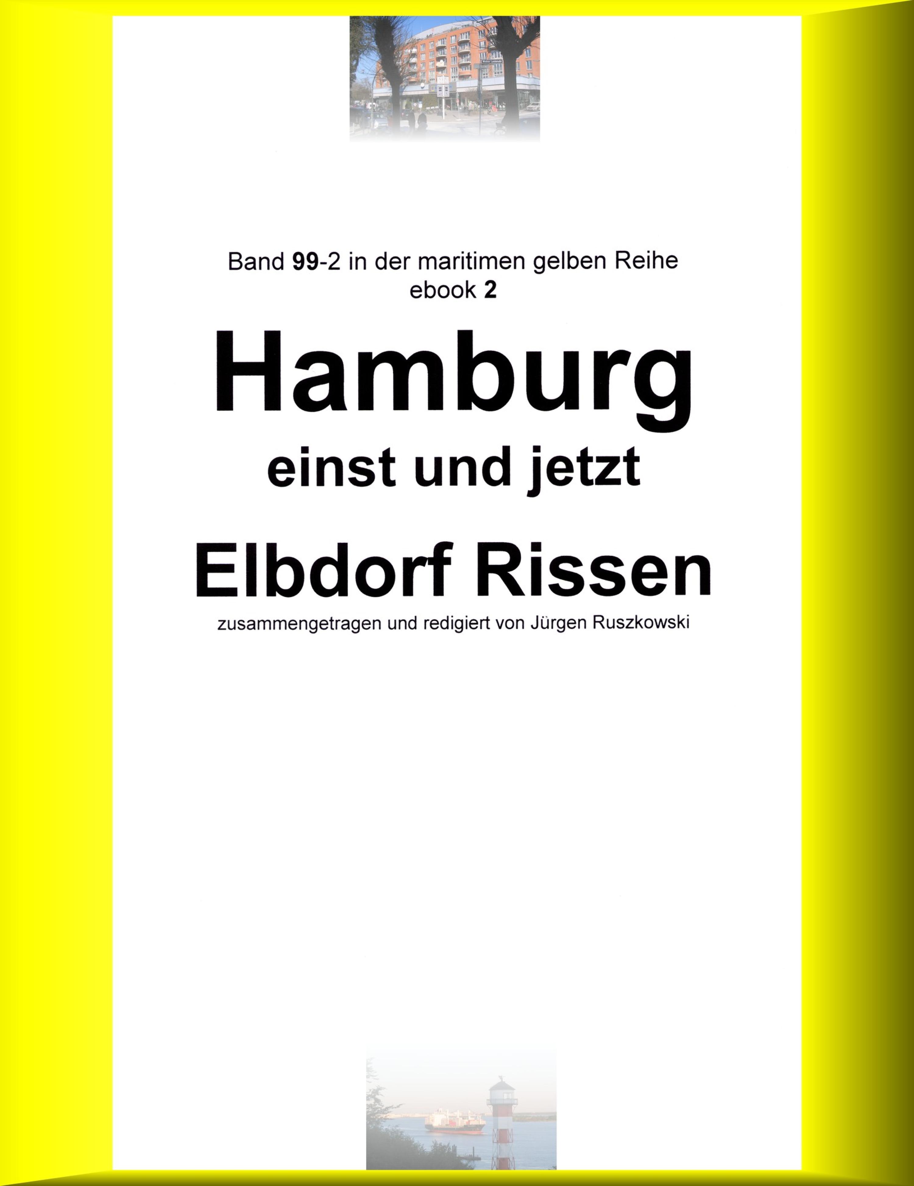 Обложка книги «Hamburg einst und jetzt - Elbdorf Rissen - Teil 2»