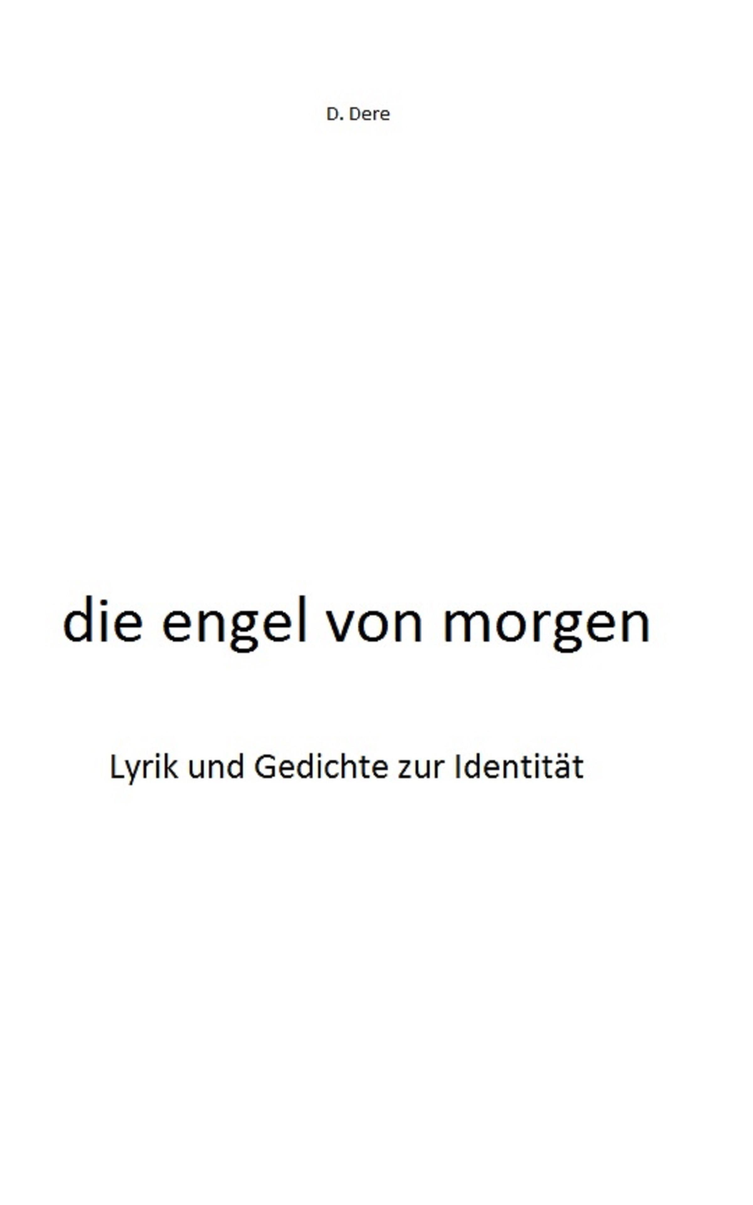 Обложка книги «die engel von morgen»