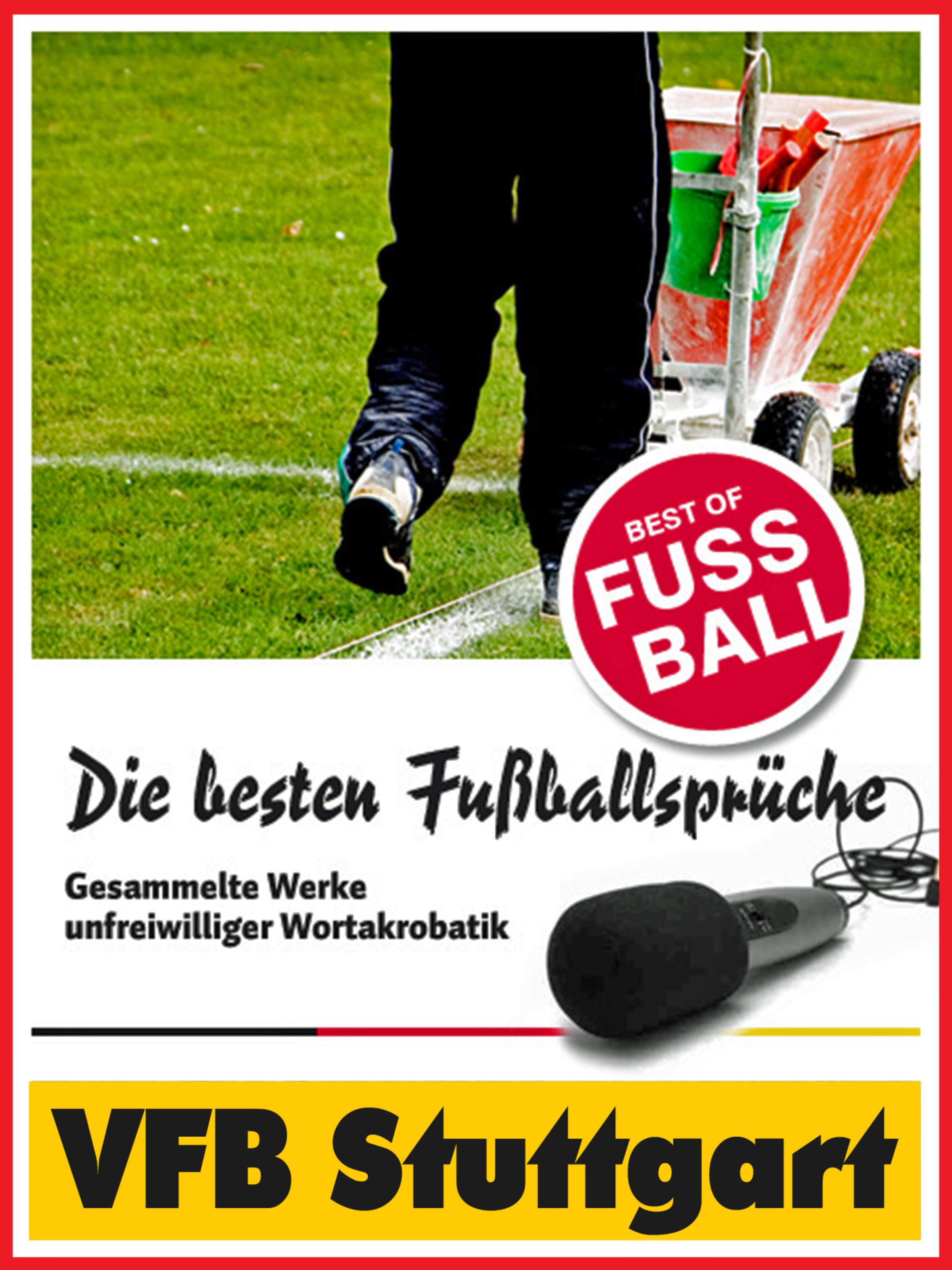 Обложка книги «VFB Stuttgart - Die besten & lustigsten Fussballersprüche und Zitate»