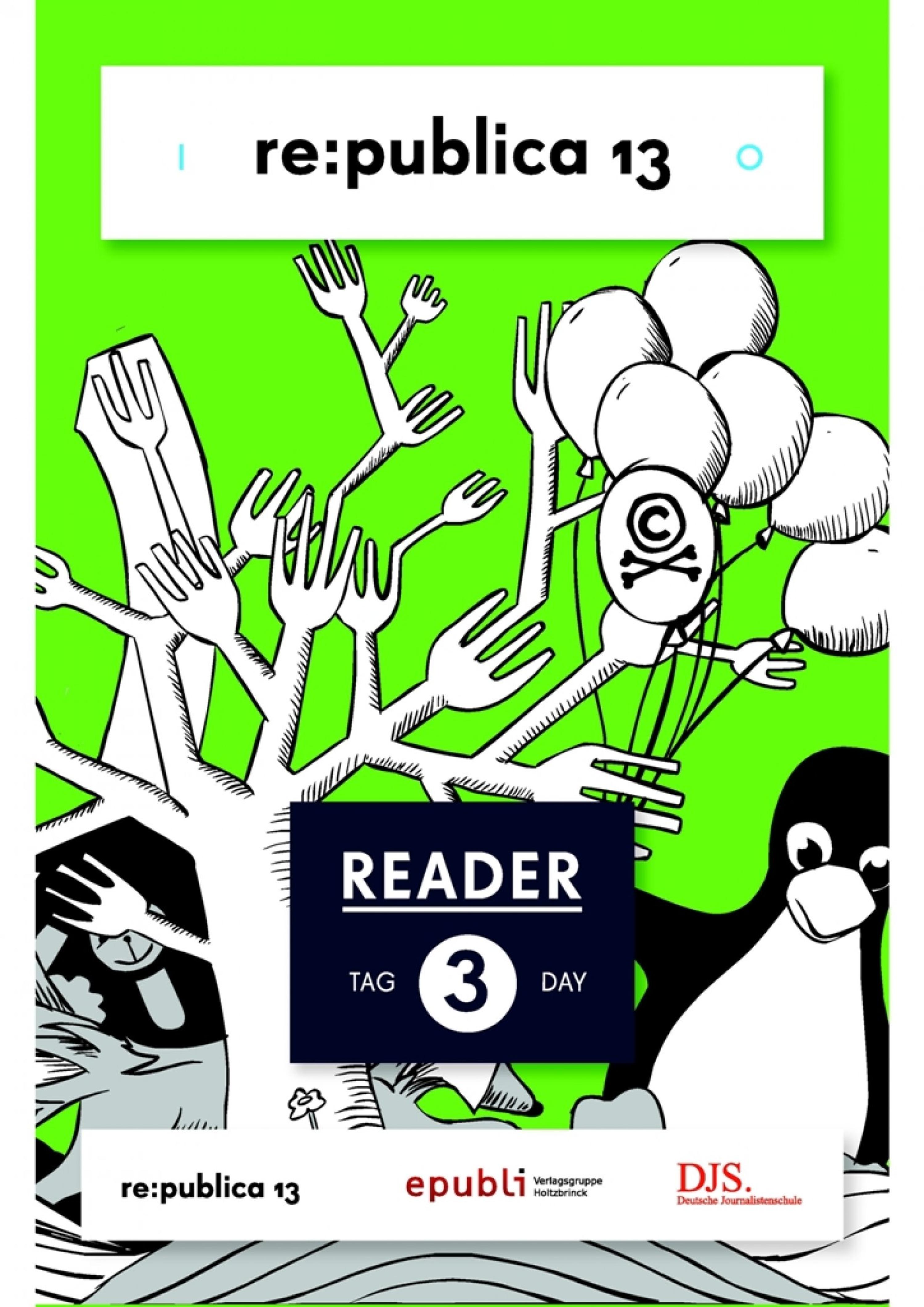 Обложка книги «re:publica Reader 2013 – Tag 3»