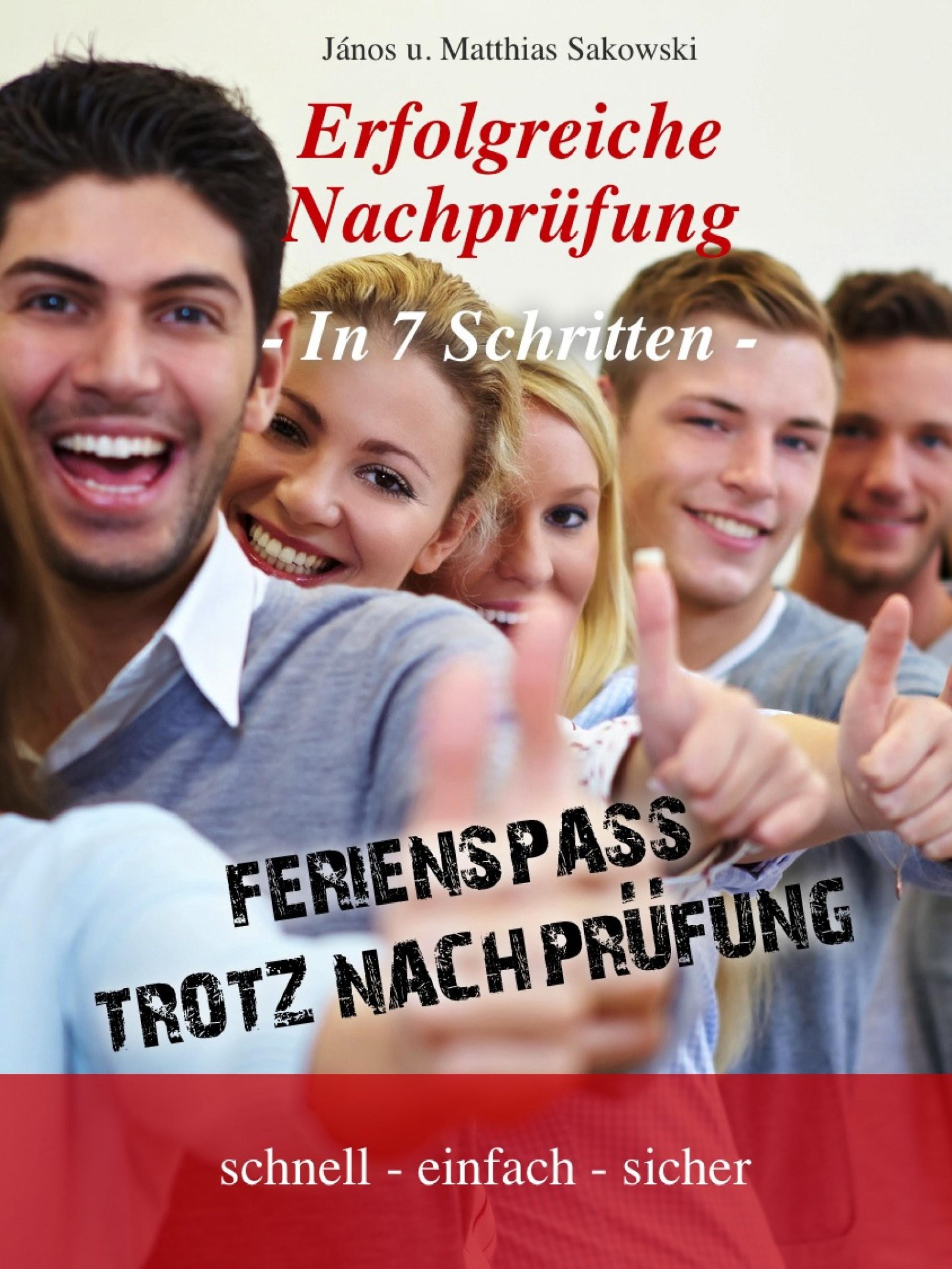 Обложка книги «Erfolgreiche Nachprüfung - In 7 Schritten»