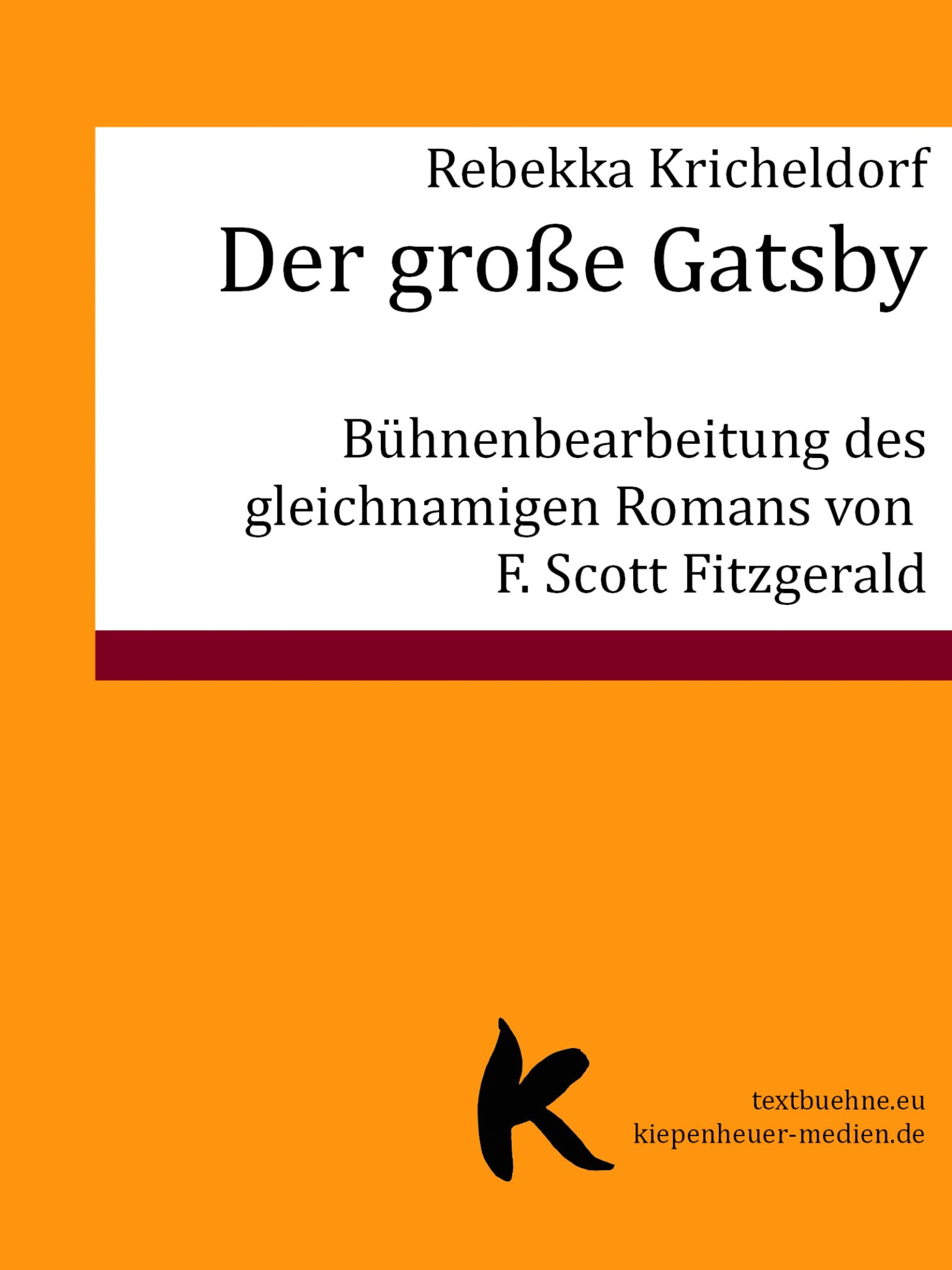 Обложка книги «Der große Gatsby»