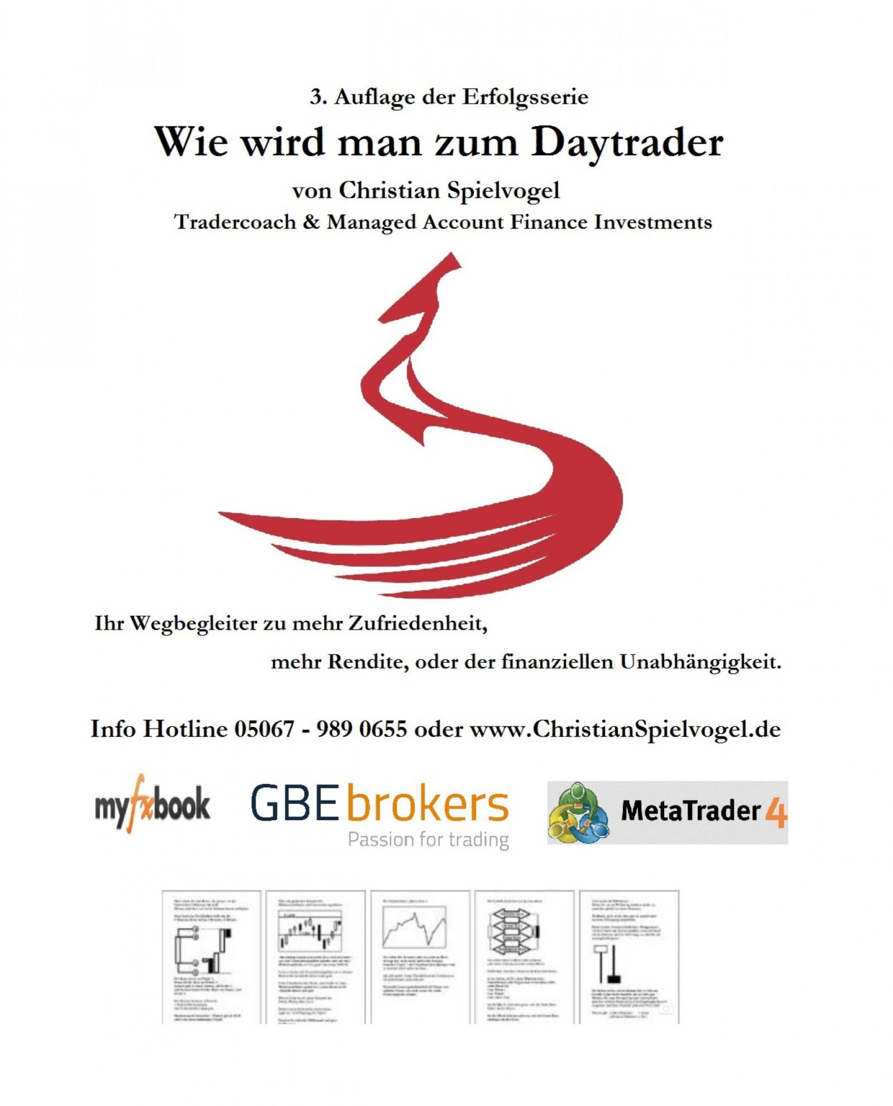 Обложка книги «Wie wird man Daytrader 3. Auflage»